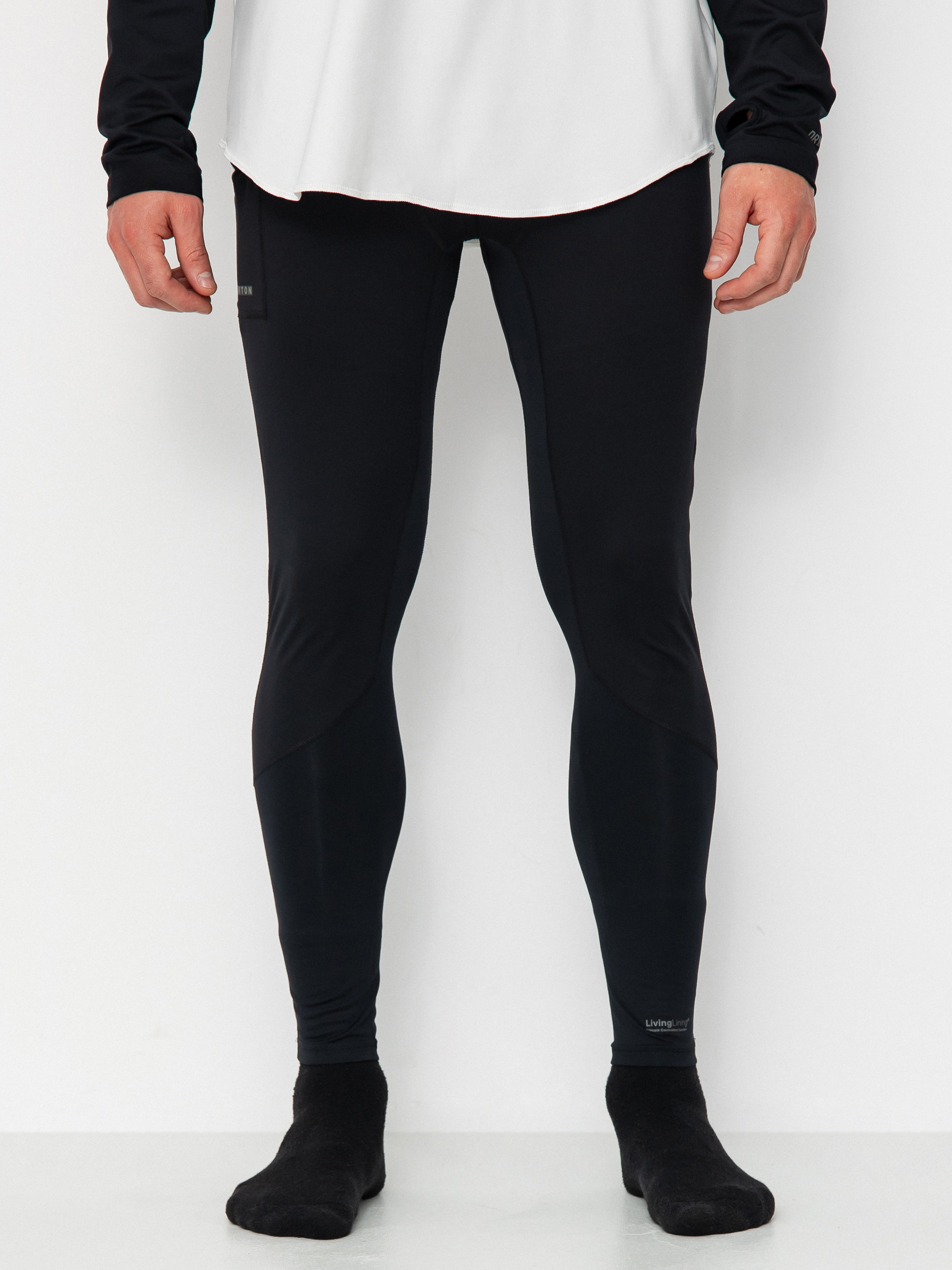 Męskie Legginsy aktywne Burton Midweight X (true black)