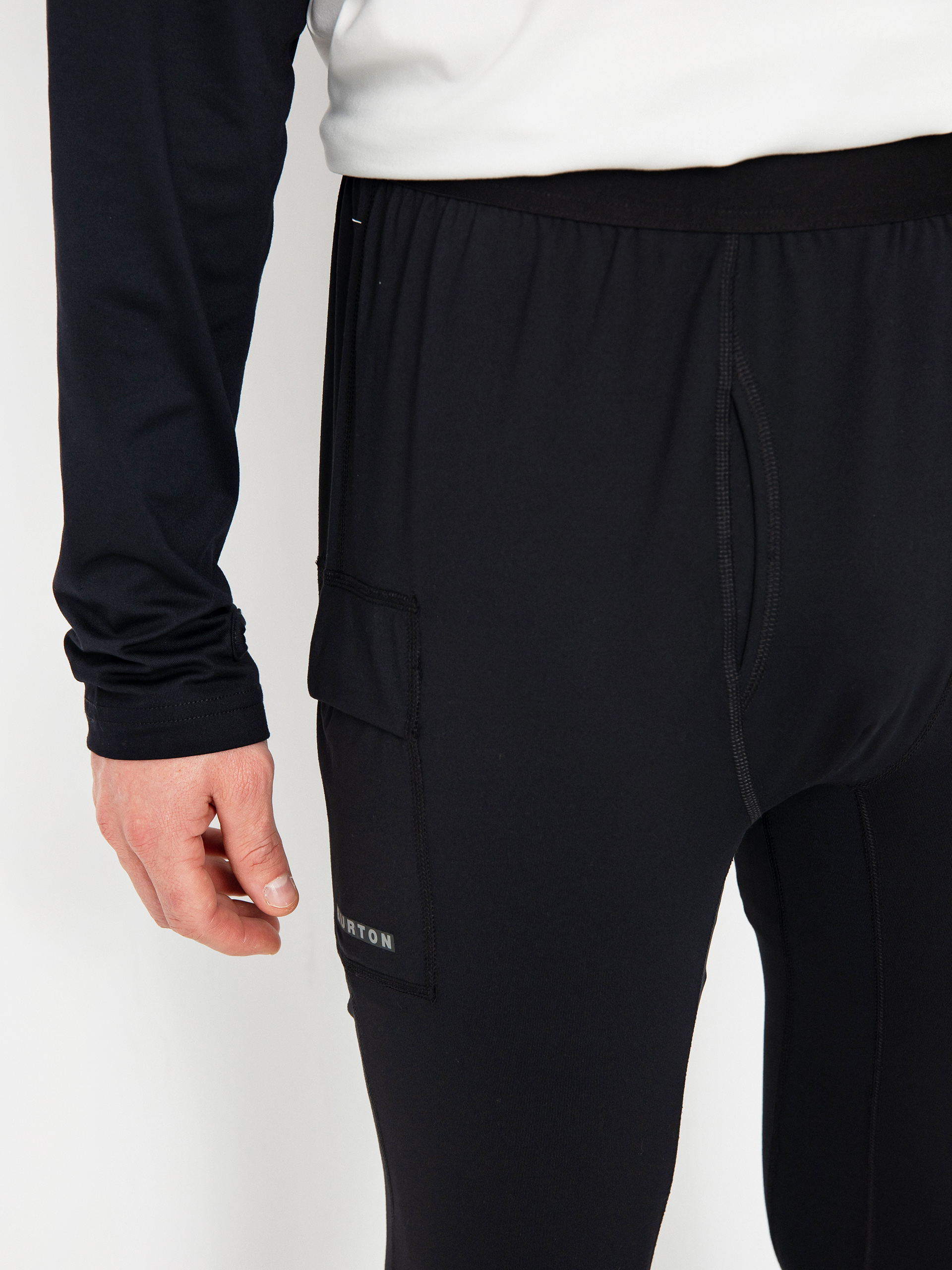 Męskie Legginsy aktywne Burton Midweight X (true black)