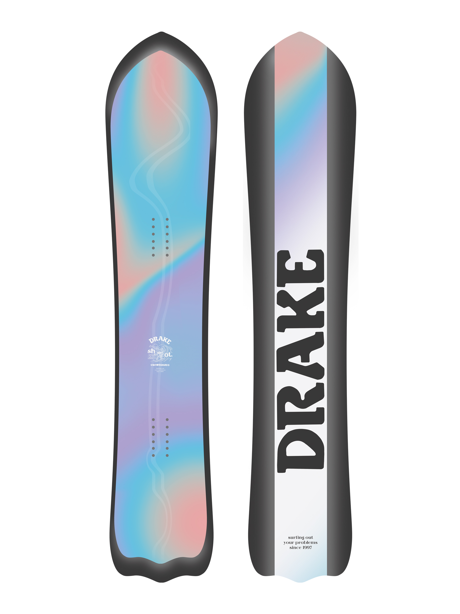 Męska Deska snowboardowa Drake Shot