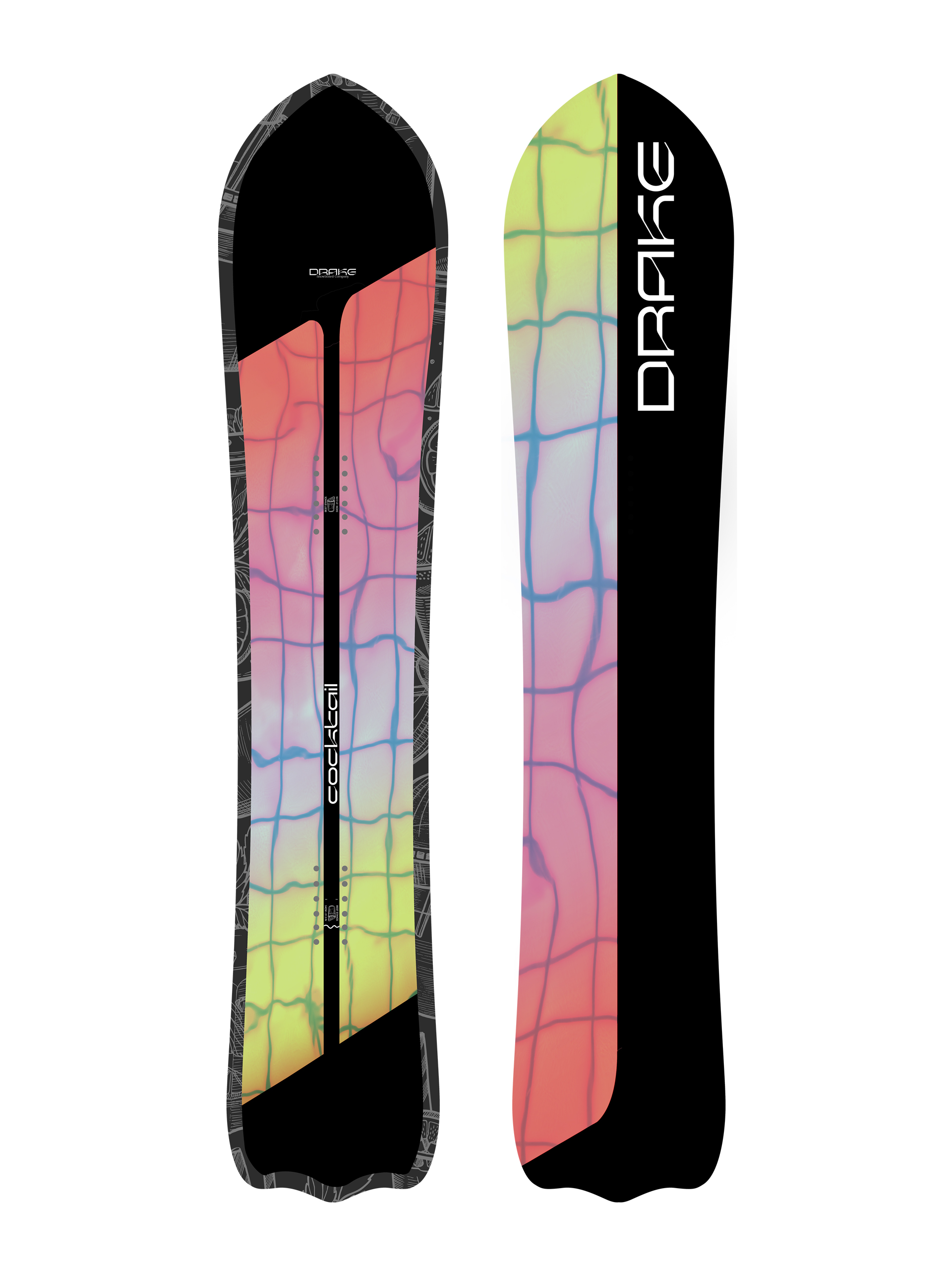 SALOMON PULSE 156 × FLUX PR サイズM SALOMON PULSE 156 × FLUX PR サイズM - スノーボード