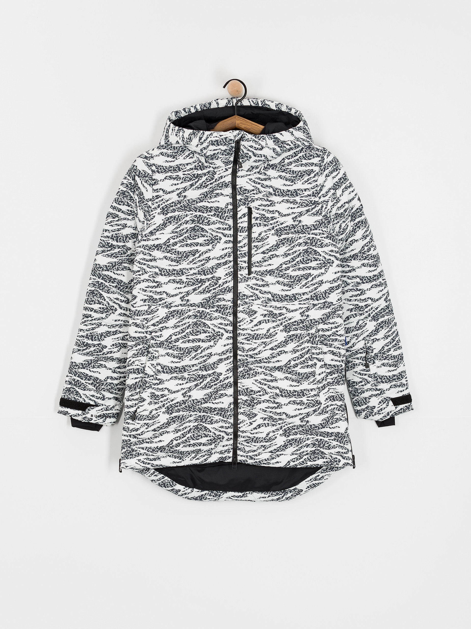 Damska Kurtka snowboardowa Burton Loyil Down (zebra camo)