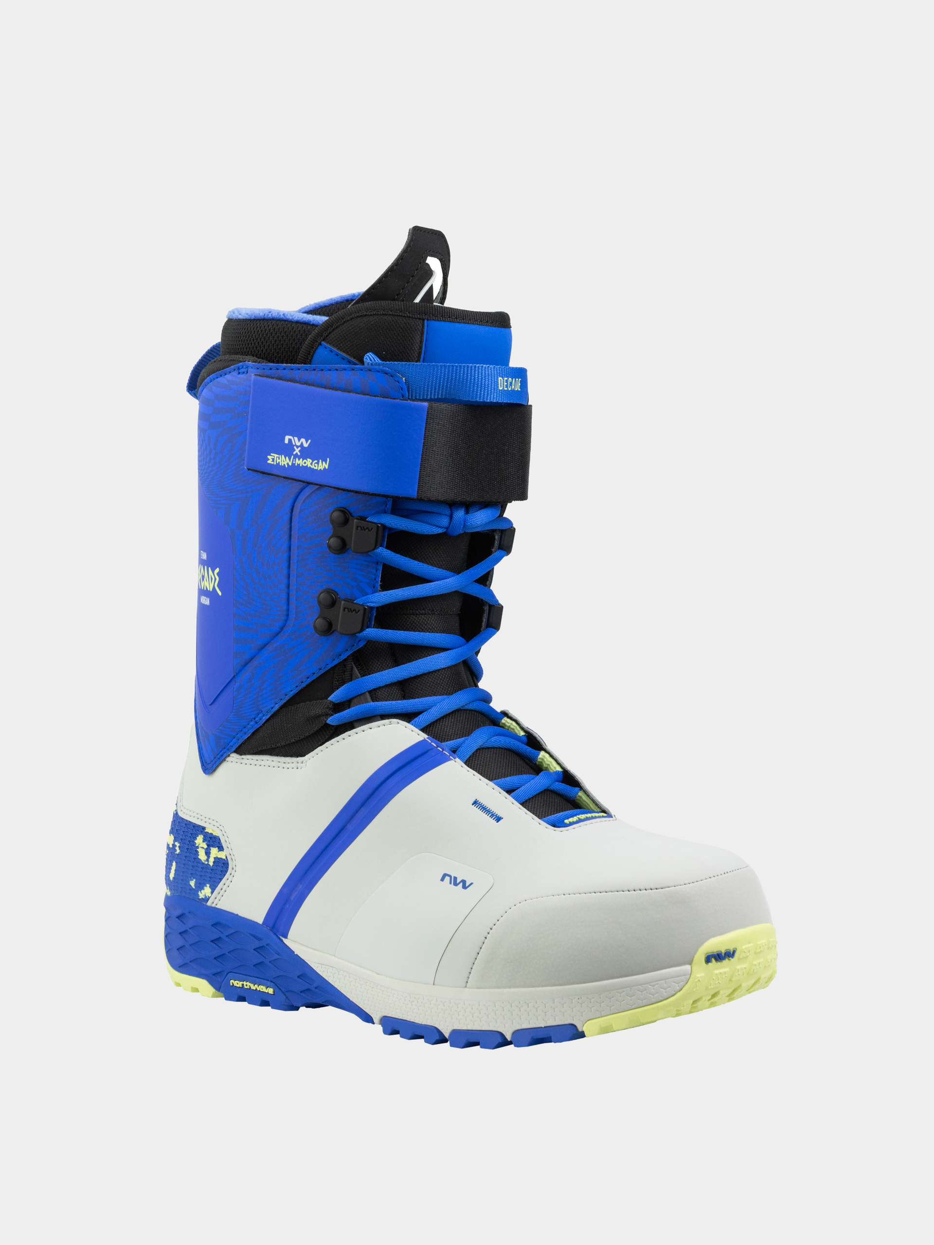 Męskie Buty snowboardowe Northwave Decade Pro (light grey/electric blue)