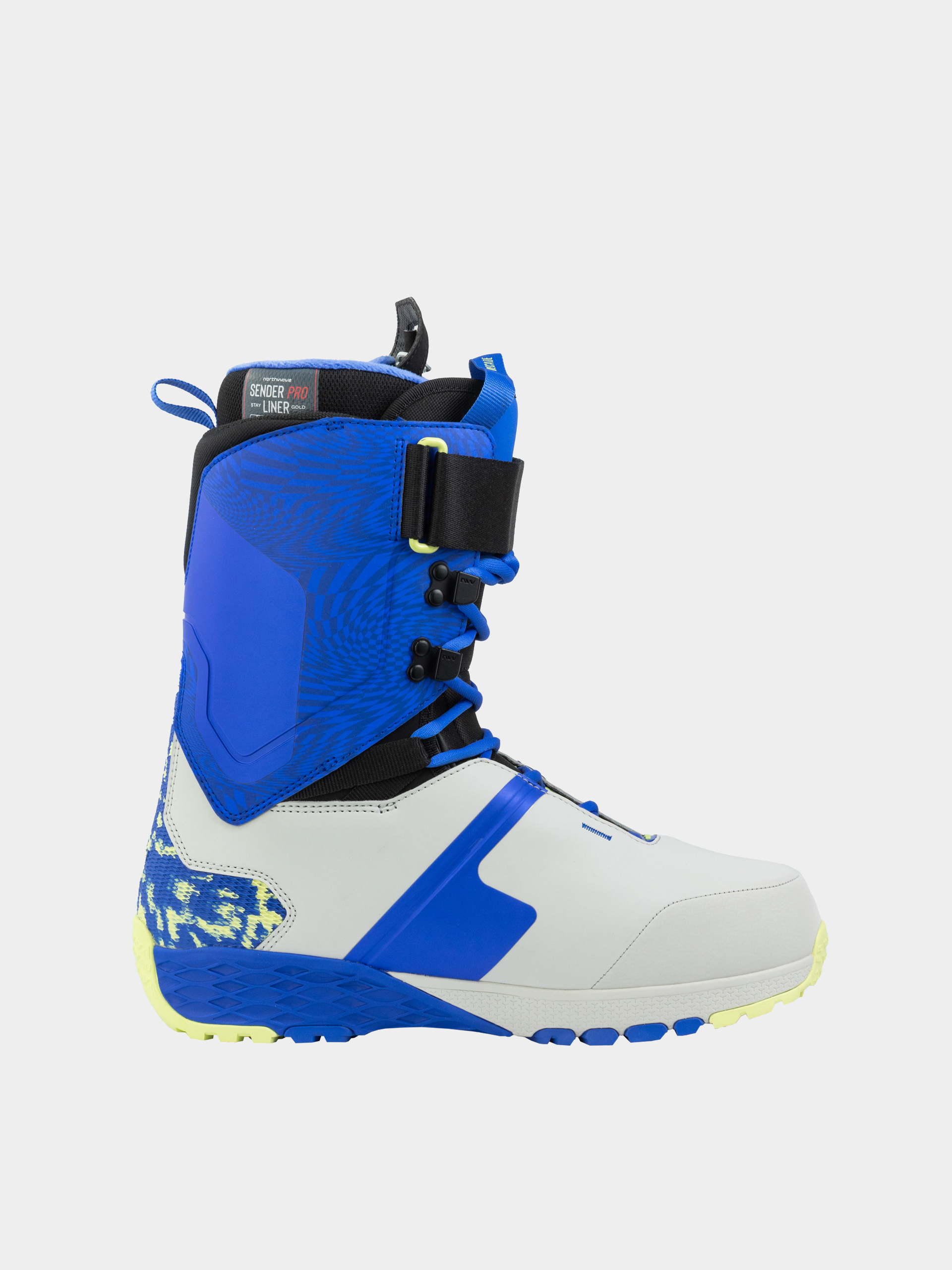 Męskie Buty snowboardowe Northwave Decade Pro (light grey/electric blue)
