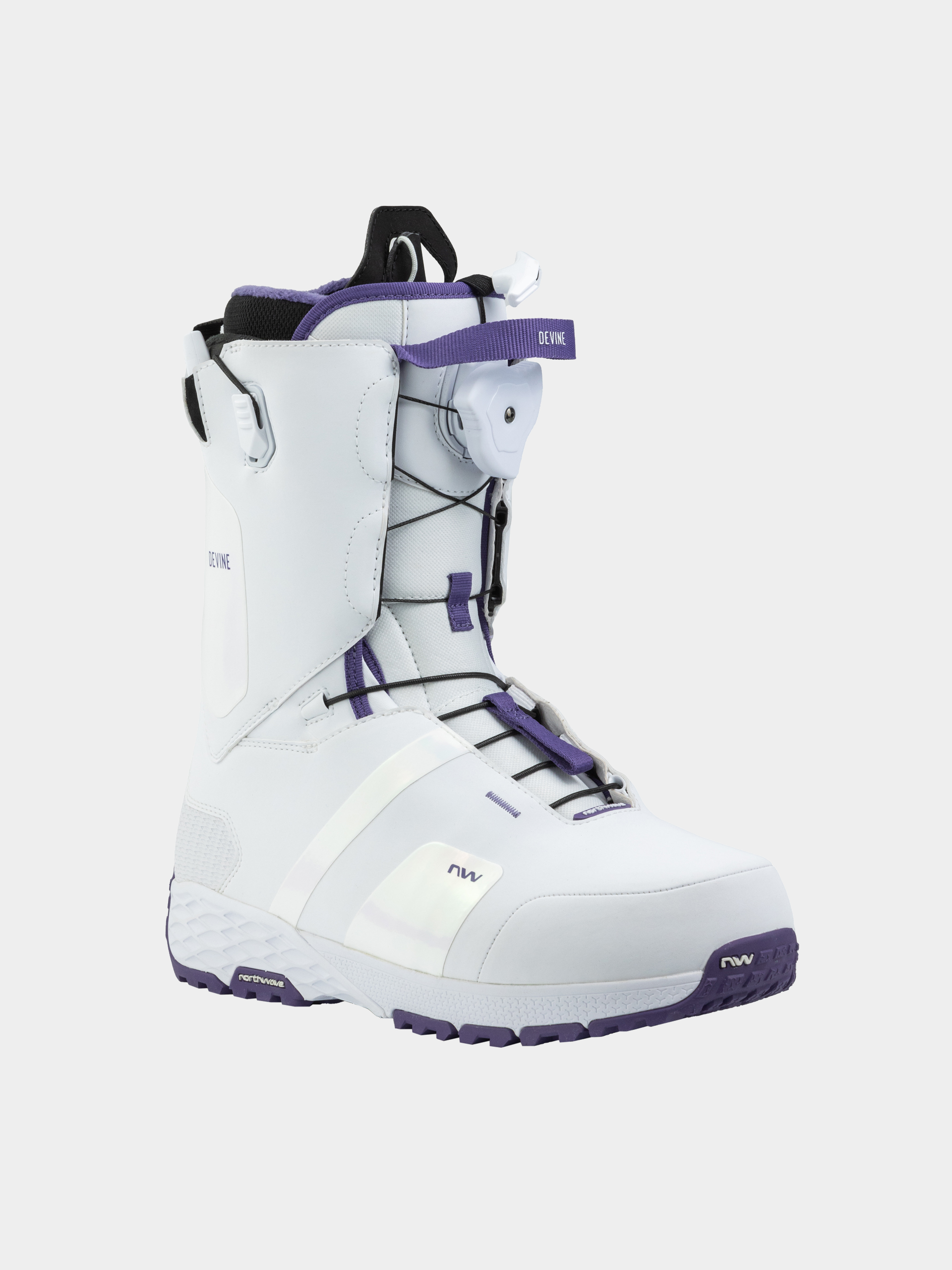Damskie Buty snowboardowe Northwave Devine Hybrid (white)
