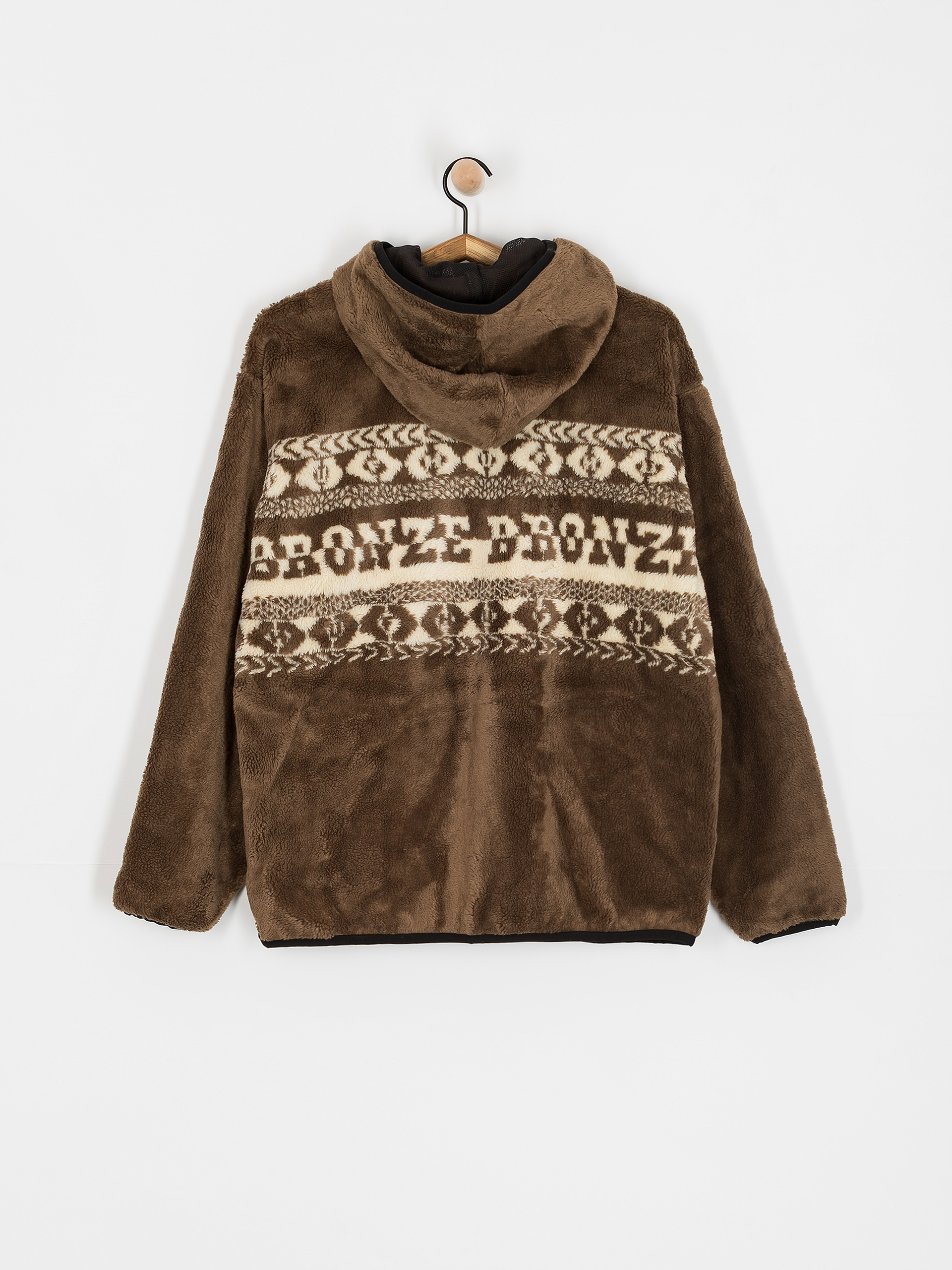 Męski Polar HUF X Bronze High Pile (brown)