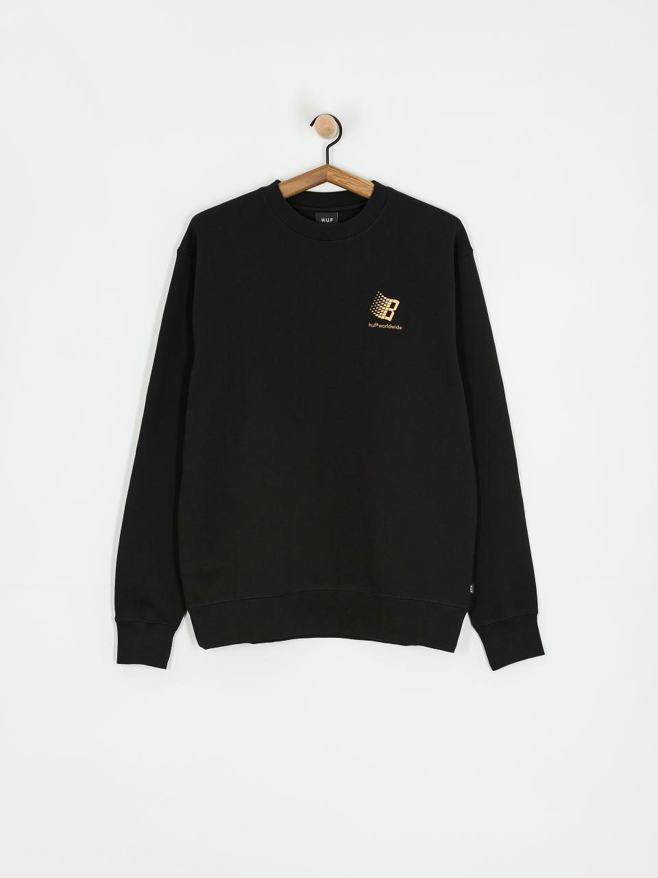 Bluza HUF X Bronze Worldwide Crewneck (black)