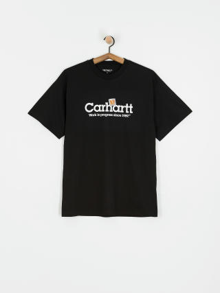 T-shirt Carhartt WIP Label Script (black)