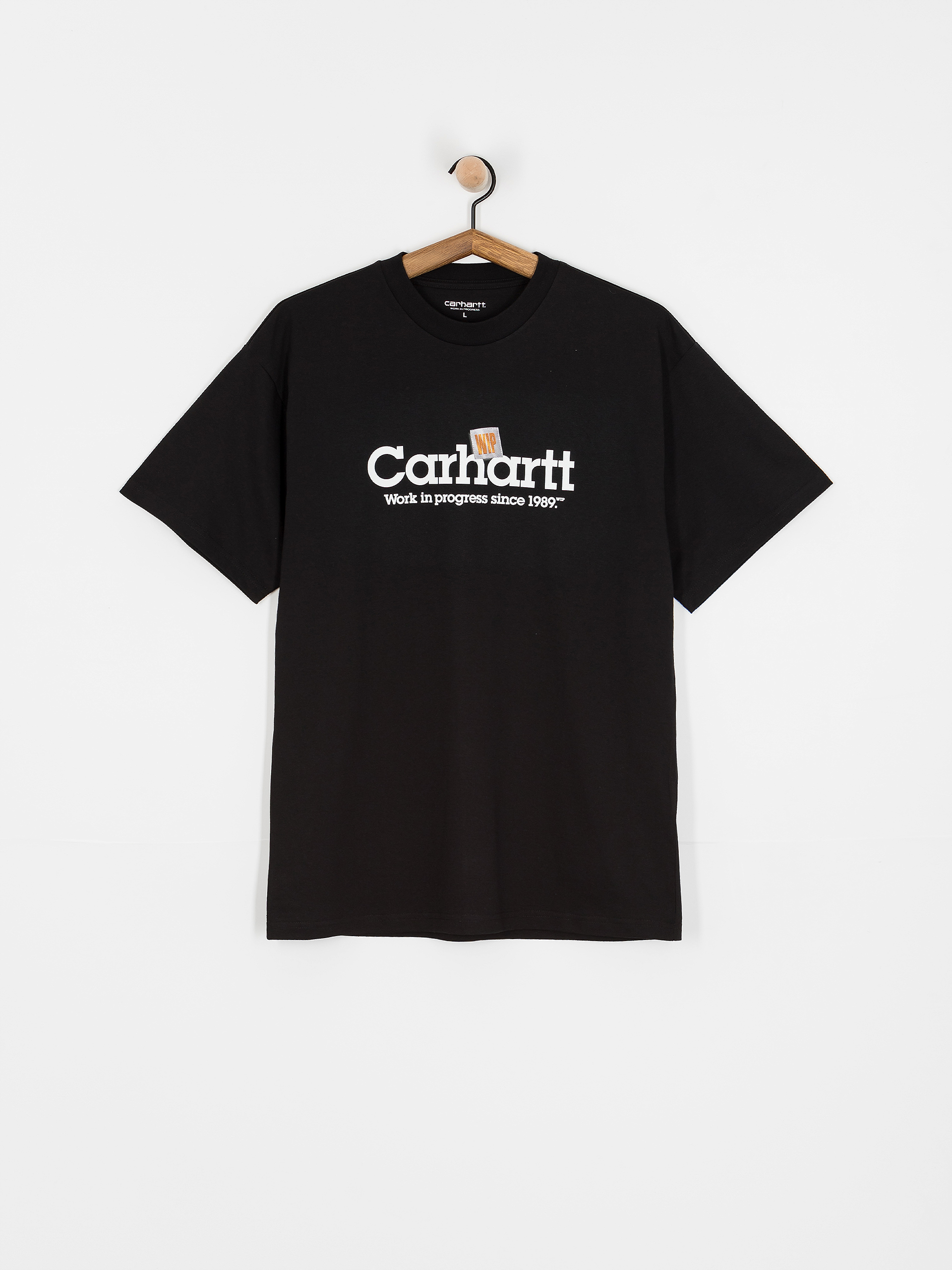 T-shirt Carhartt WIP Label Script (black)