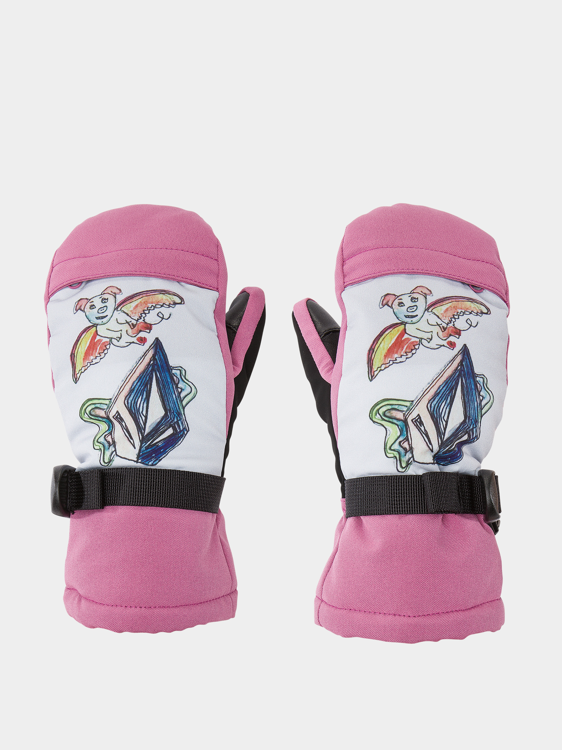 Ru0119kawice Volcom Day Saver Mitt JR (blurred violet)