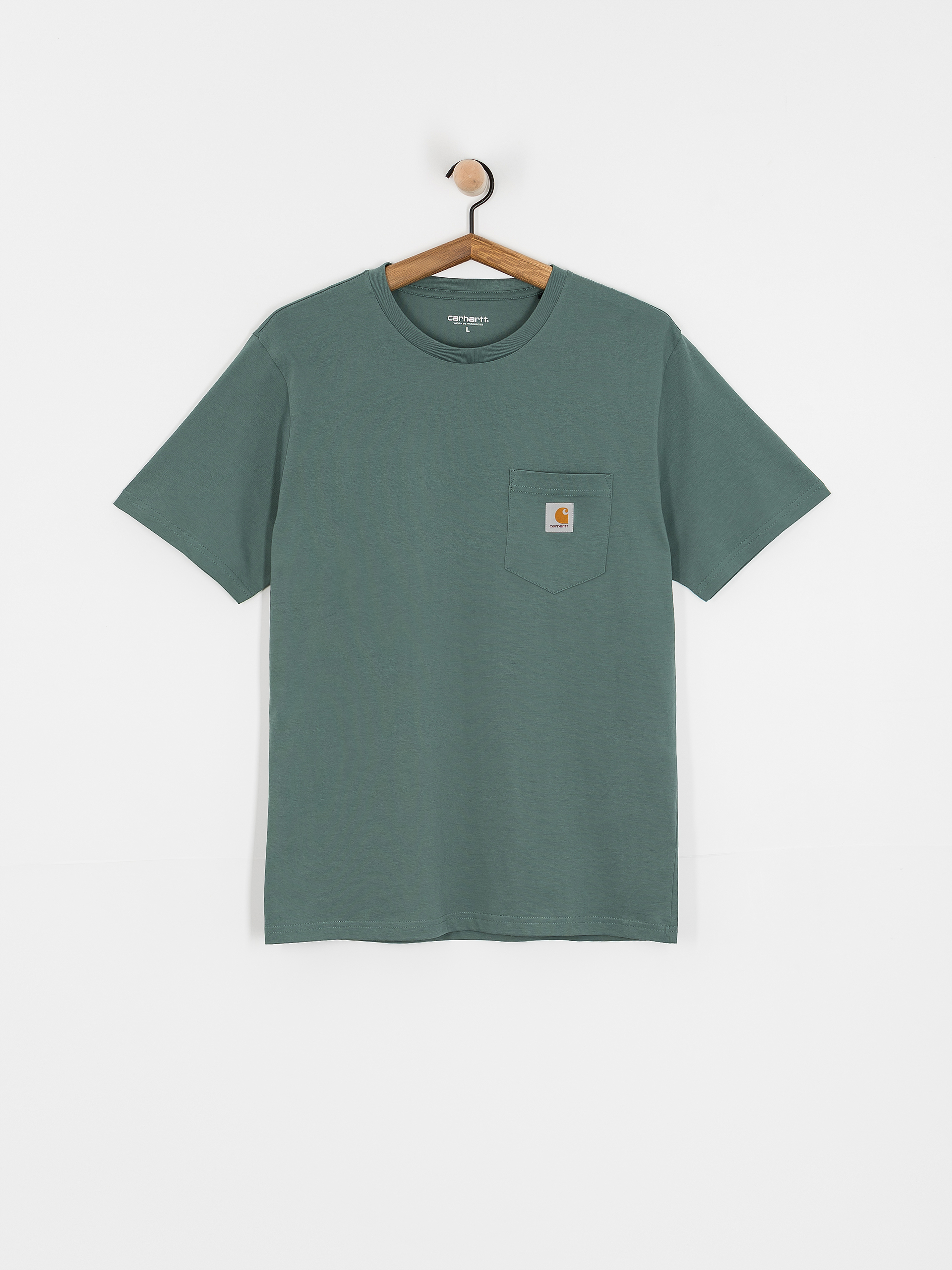T-shirt Carhartt WIP Pocket (silver pine)