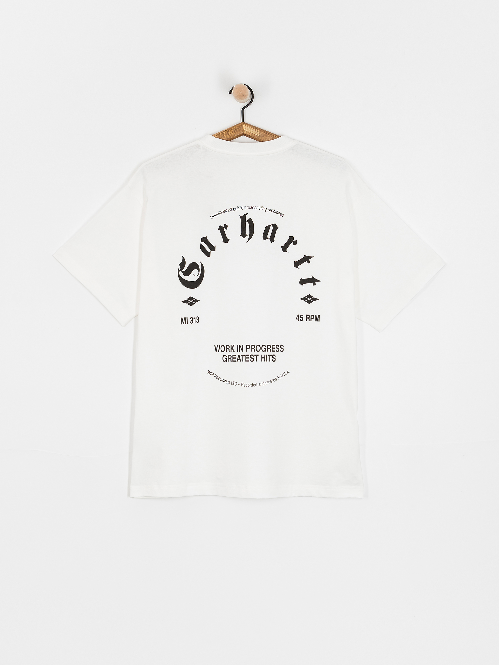 T-shirt Carhartt WIP Greatest Hits (white/black)