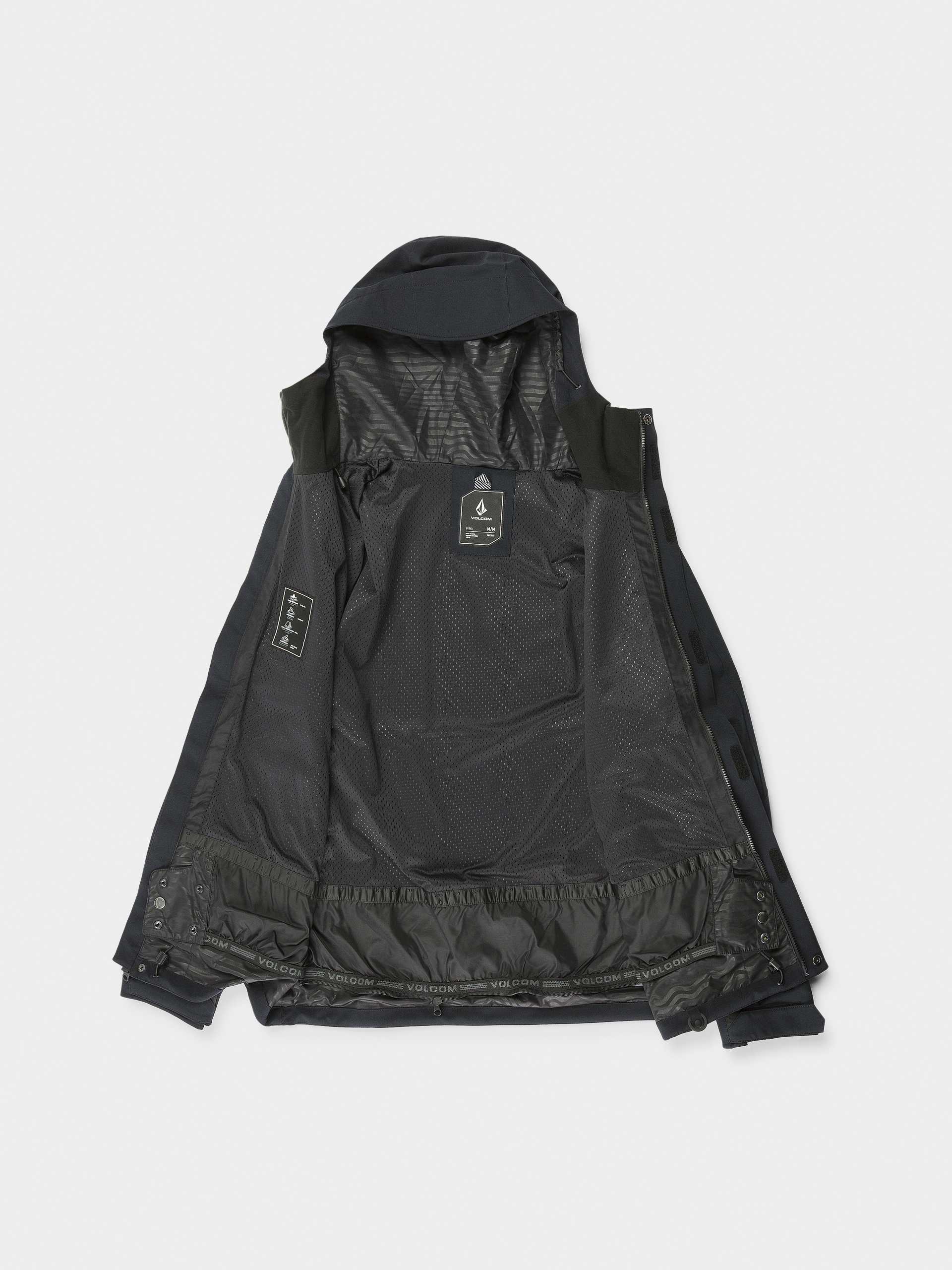 Męska Kurtka snowboardowa Volcom Brighton Full Zip (black)