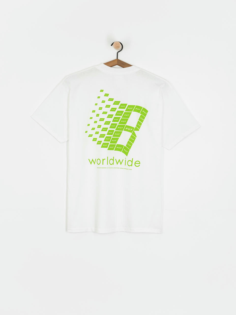 T-shirt HUF X Bronze Worldwide (white)