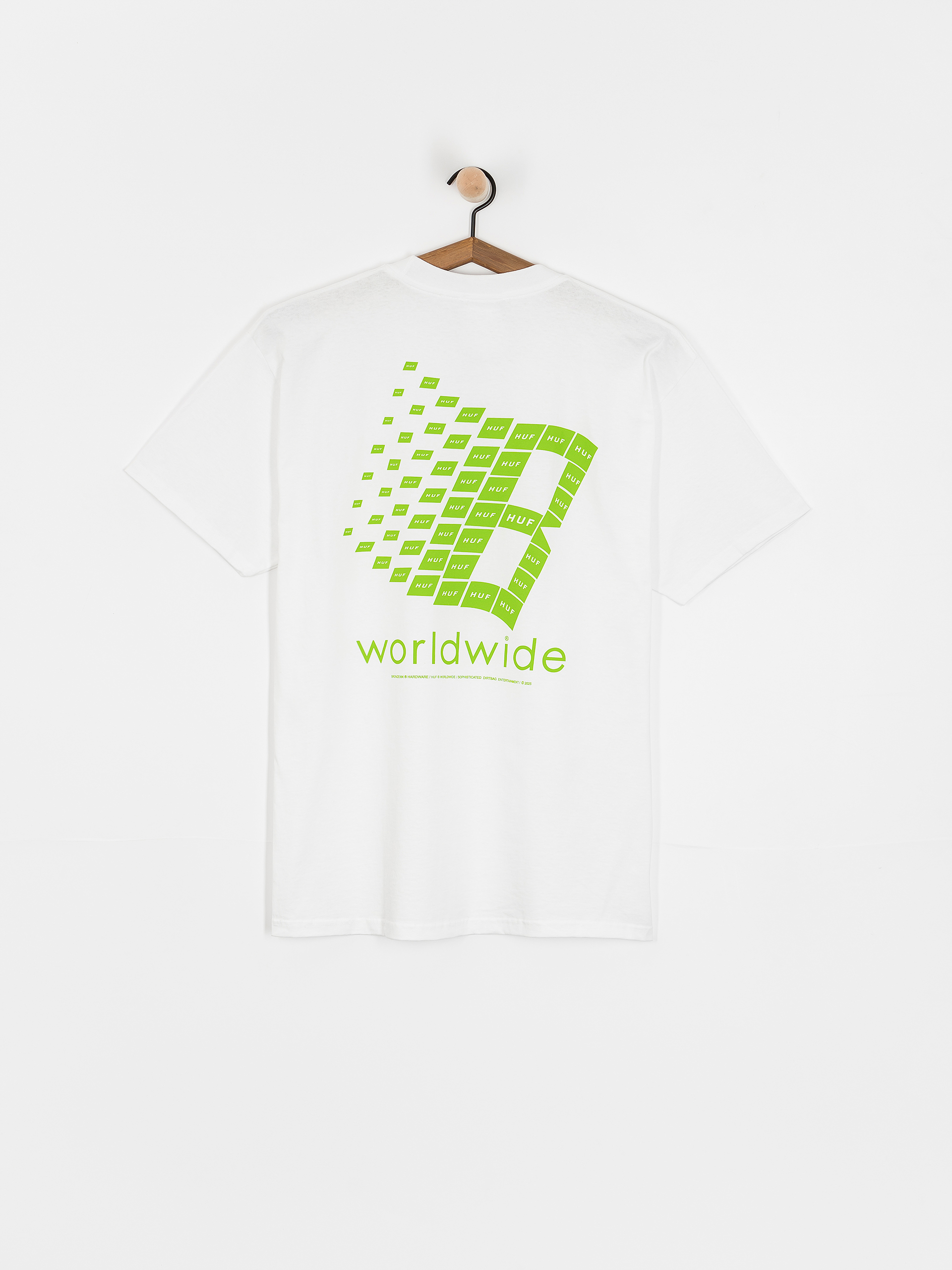 T-shirt HUF X Bronze Worldwide (white)