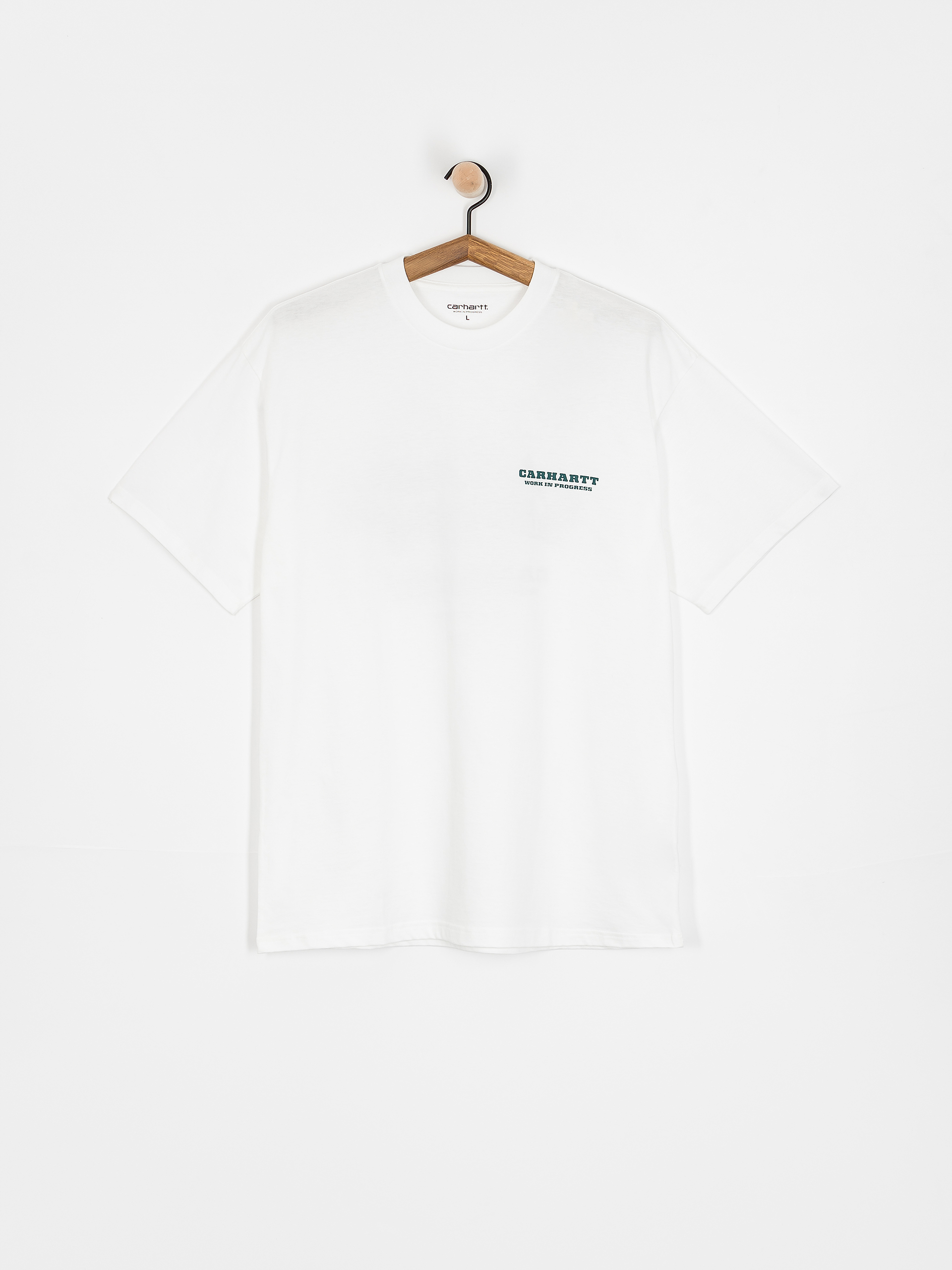 T-shirt Carhartt WIP Runaway (white/malachite)