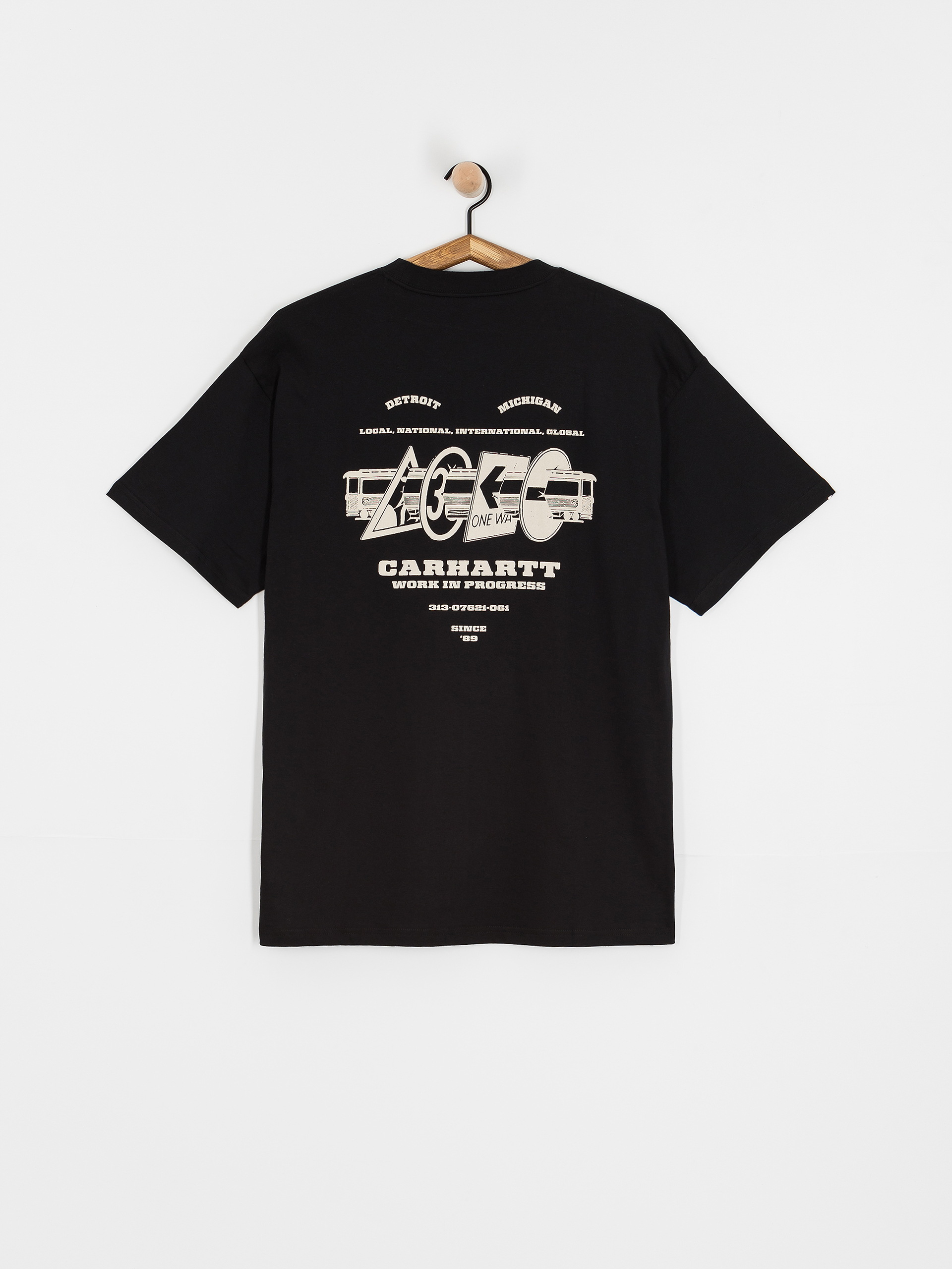 T-shirt Carhartt WIP Runaway (black/wax)