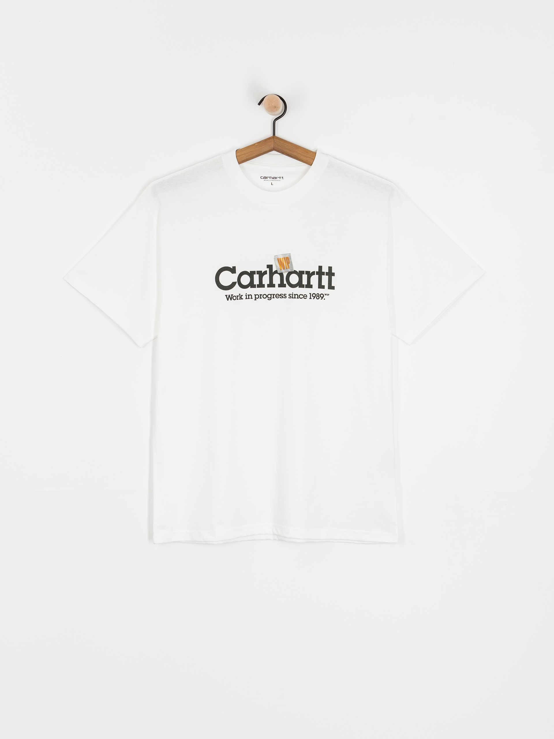 T-shirt Carhartt WIP Label Script (white)