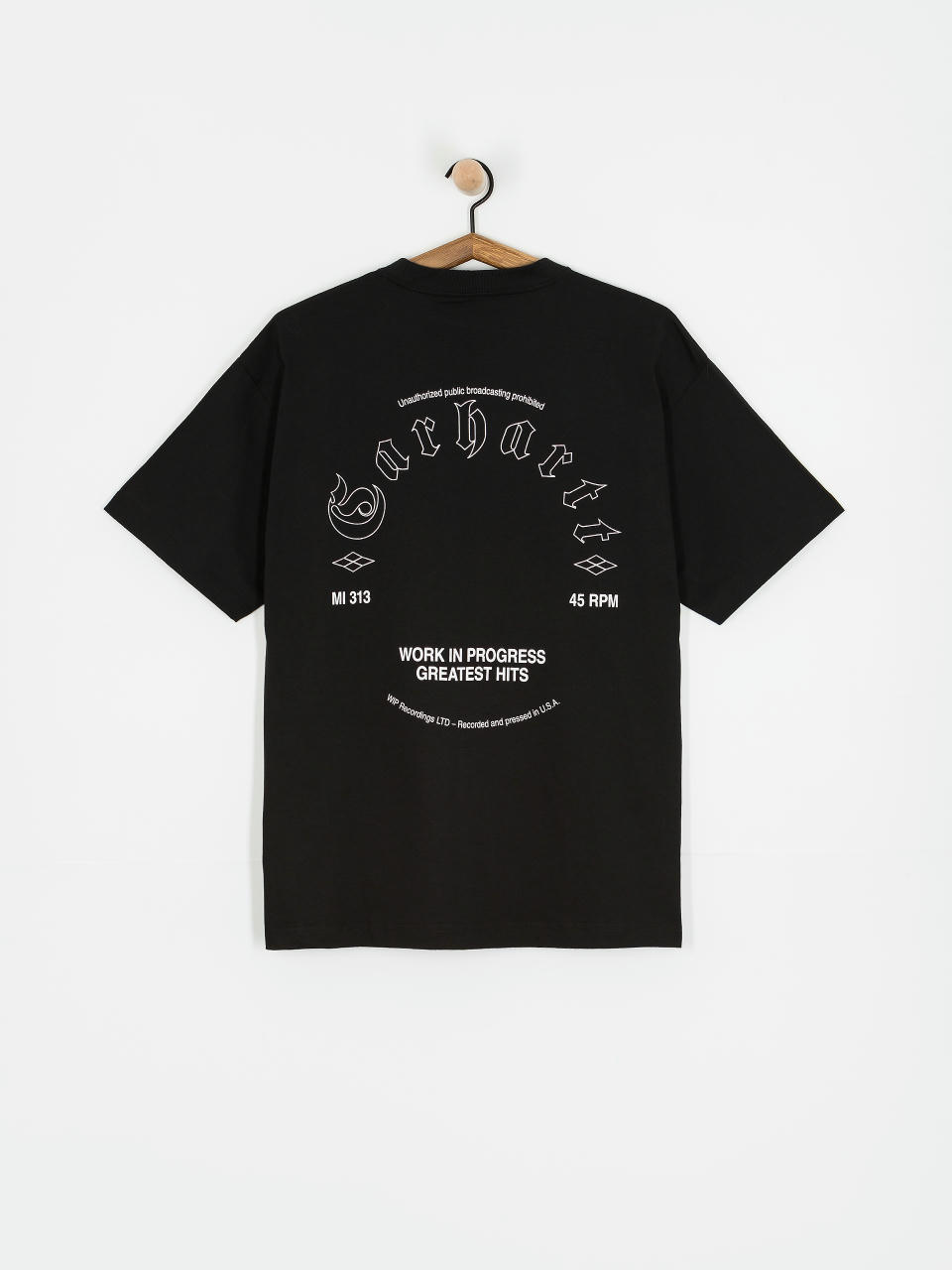 T-shirt Carhartt WIP Greatest Hits (black/white)