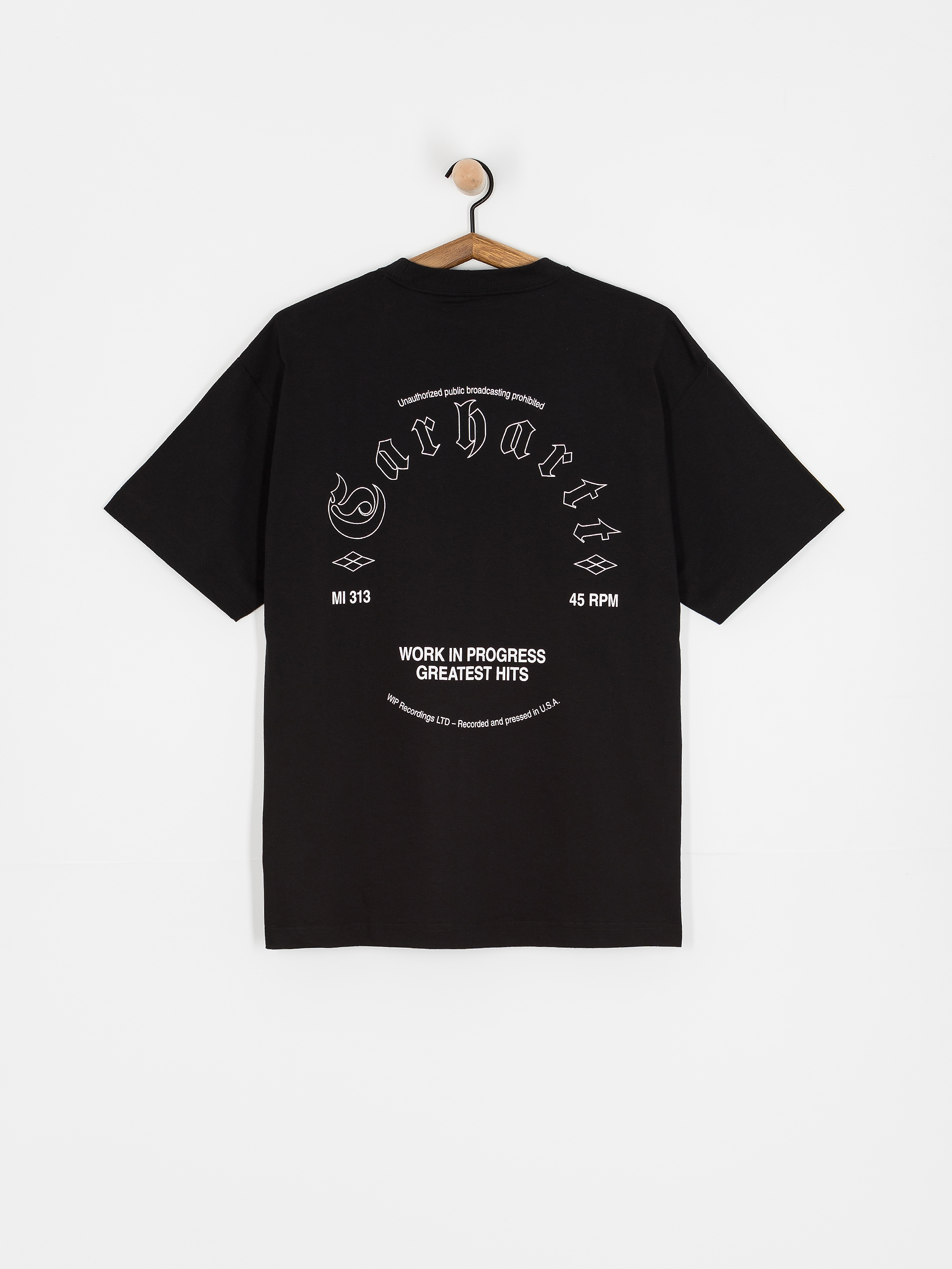 T-shirt Carhartt WIP Greatest Hits (black/white)