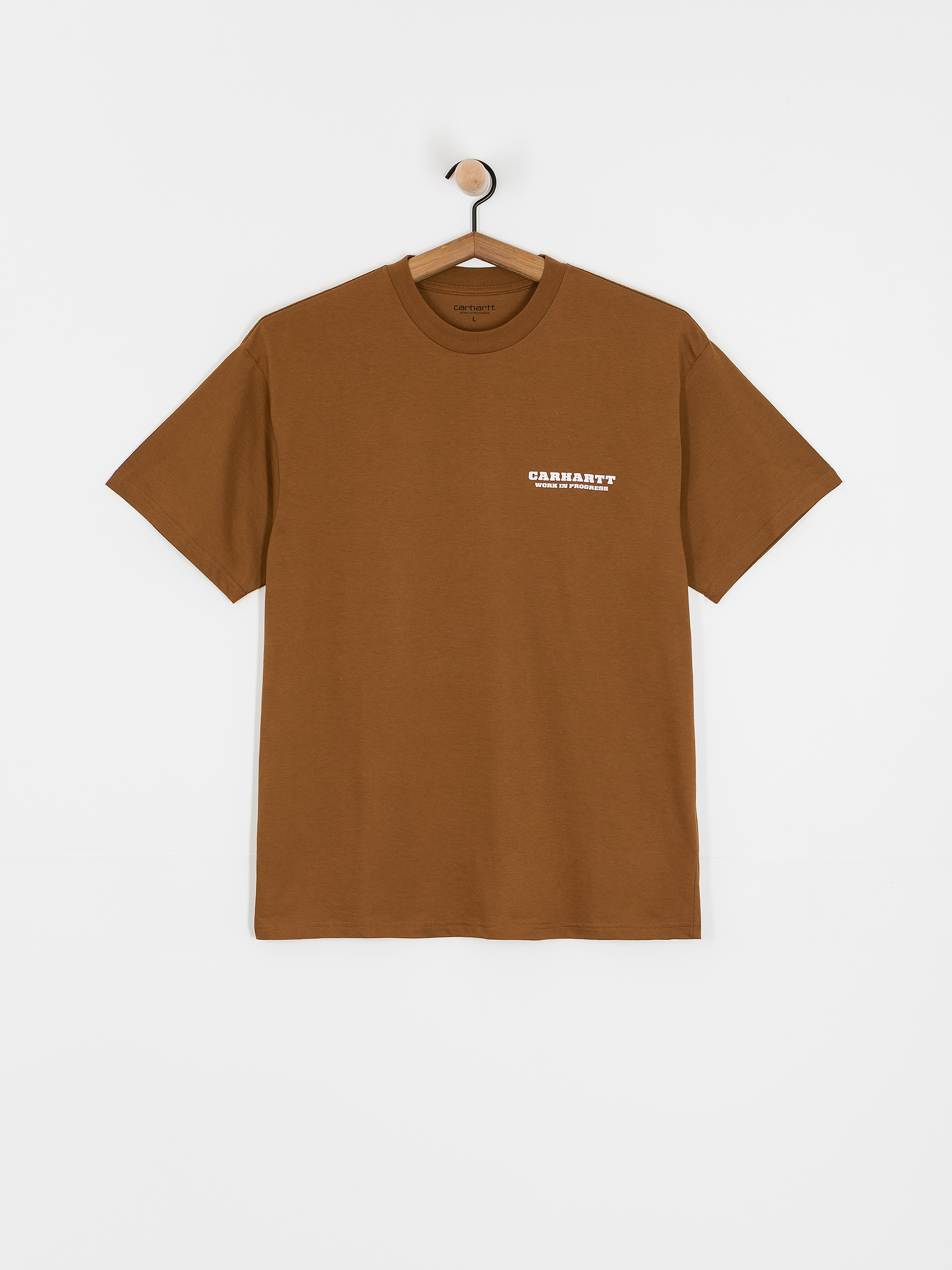 T-shirt Carhartt WIP Runaway (hamilton brown/white)