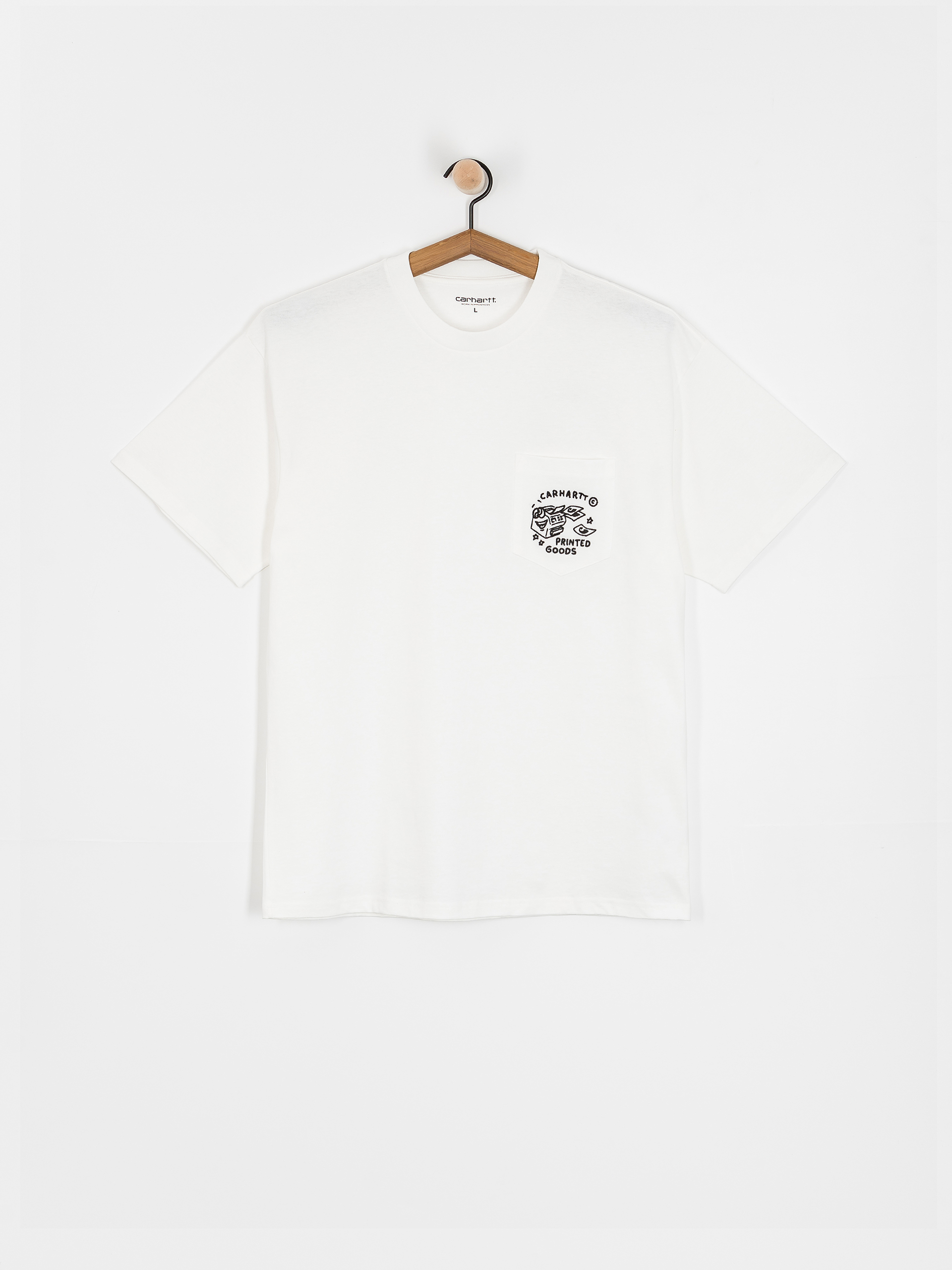 T-shirt Carhartt WIP Fragments Pocket (white/black)