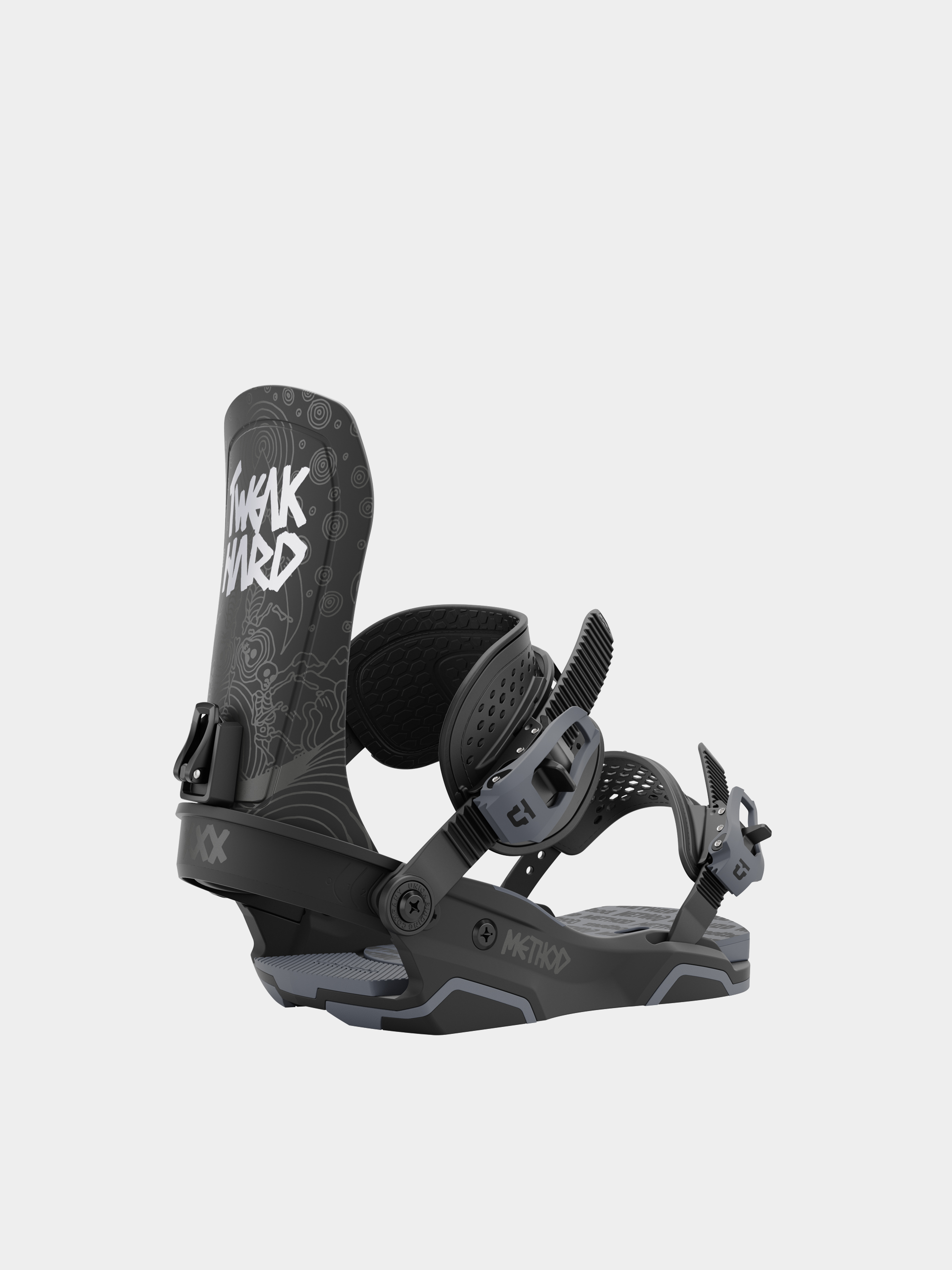 Wiązania snowboardowe Union Method 30Y (black)