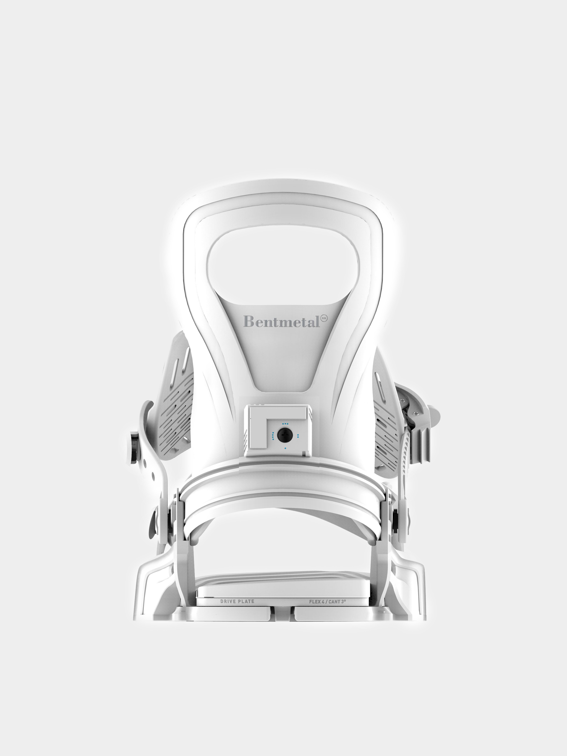 Męskie Wiązania snowboardowe Bent Metal Logic (white)