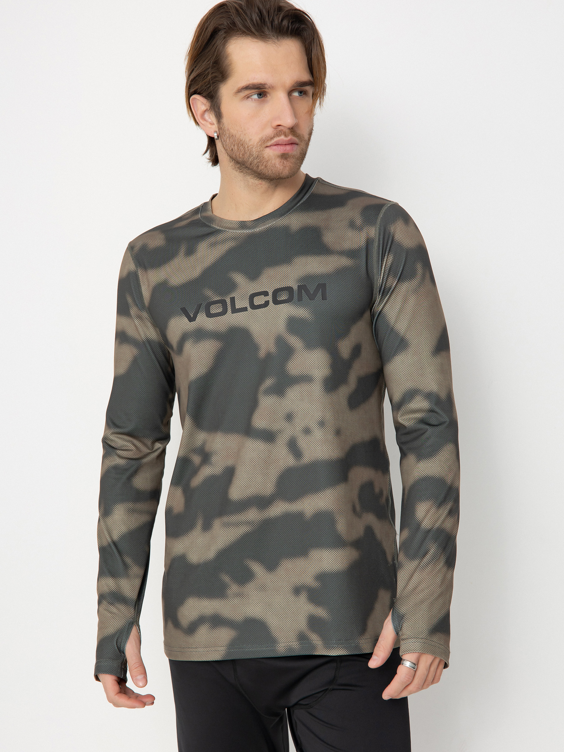 Longsleeve Volcom M V Science Crew (camouflage)