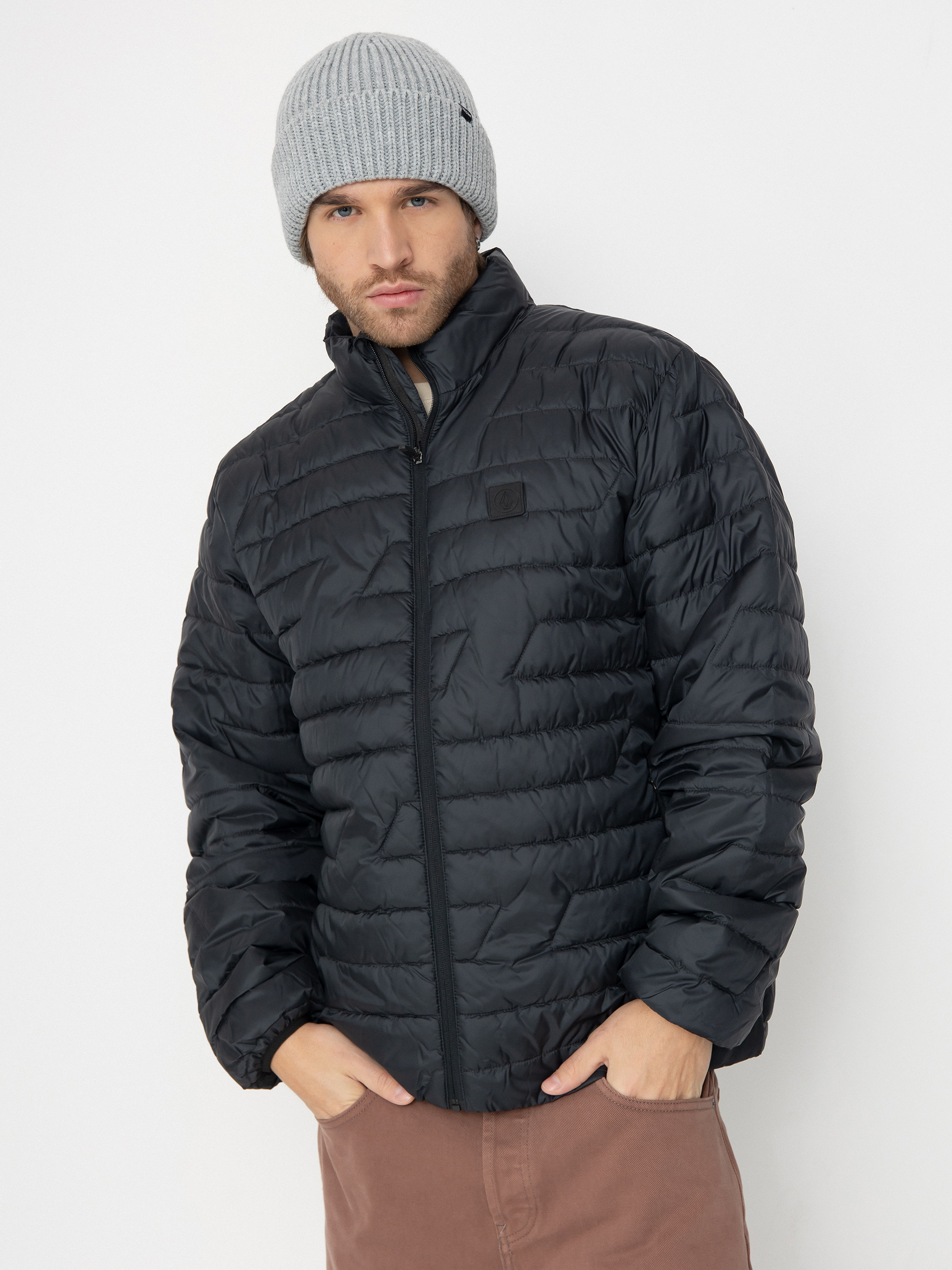VOLCOM RENTON WINTER 5K JACKET ブラック サイズＭ Kurtka Volcom Renton Winter 5K - czarny (black)