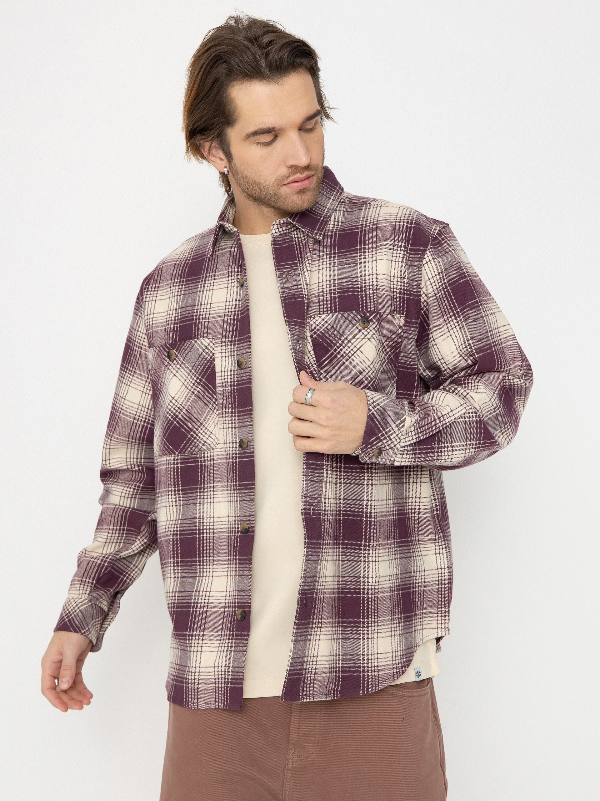 Koszula Element Hawthorne (plum perfect plaid)