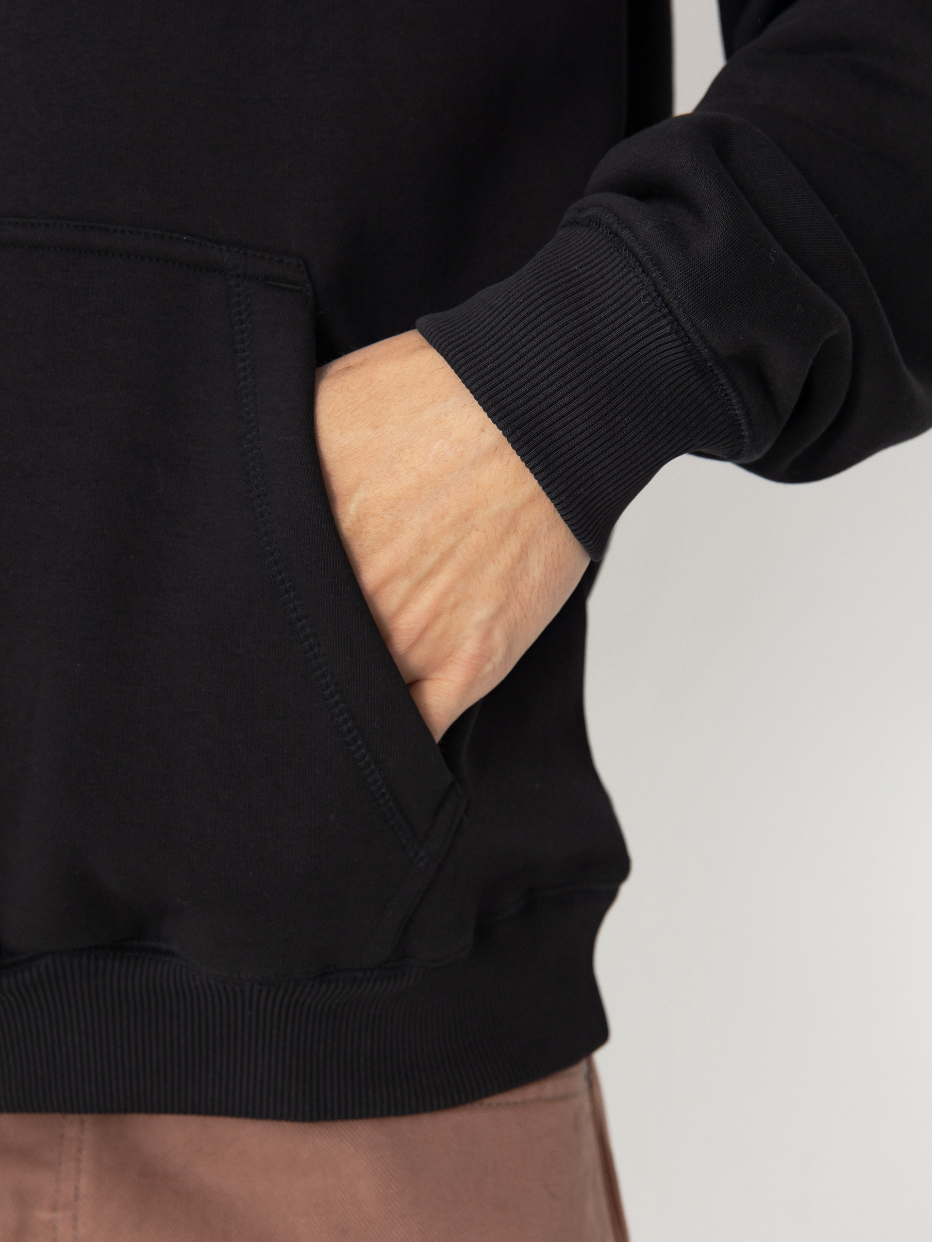 Bluza z kapturem Zoo York Apple HD (black)