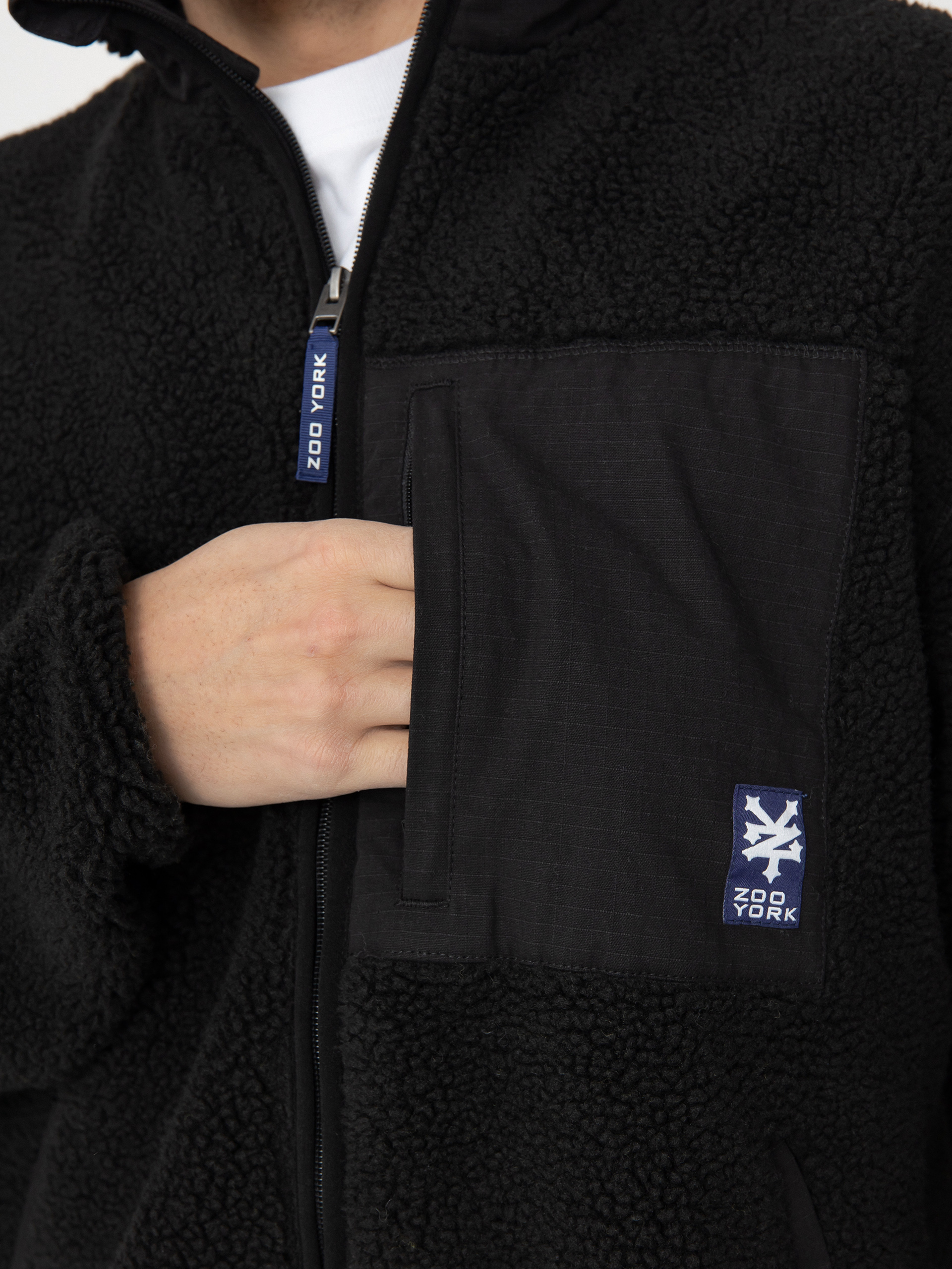 Kurtka Zoo York Sherpa (black)