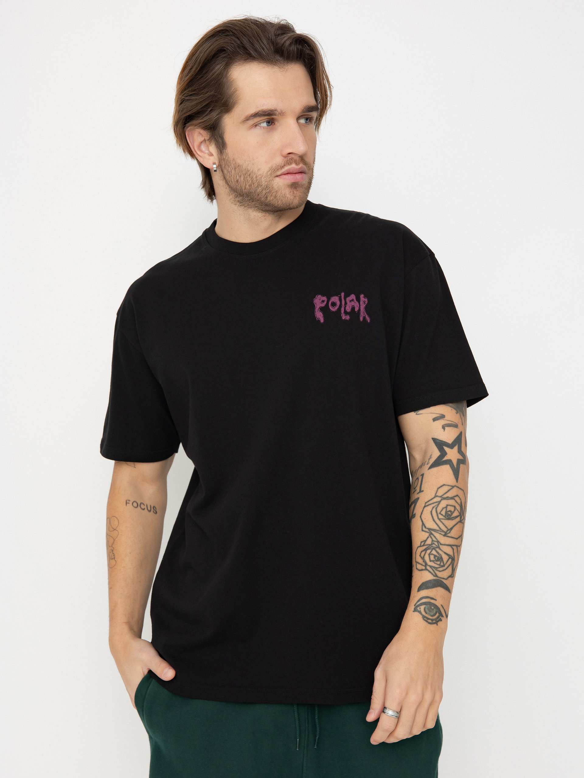 T-shirt Polar Skate Bear (black)