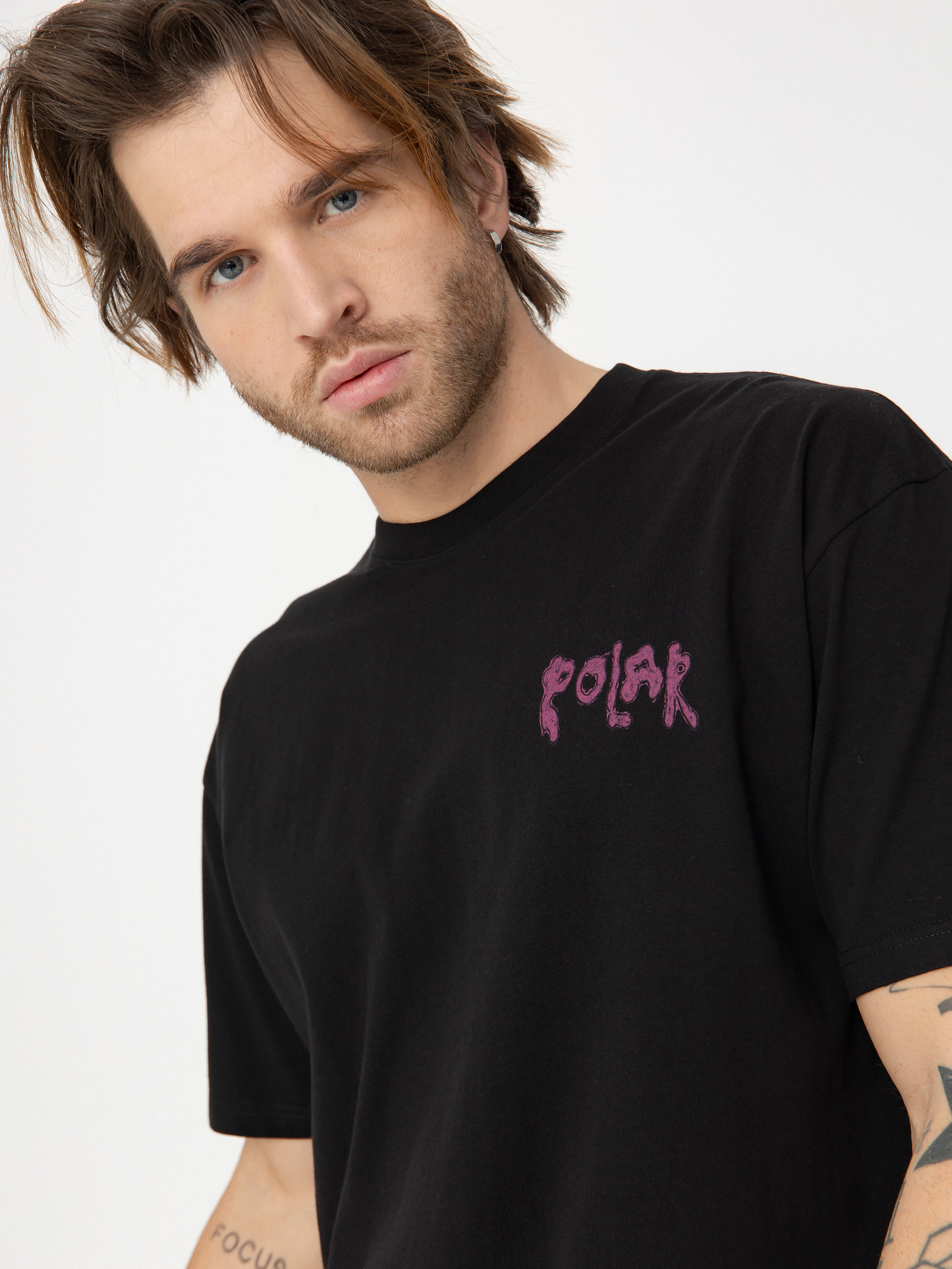 T-shirt Polar Skate Bear (black)