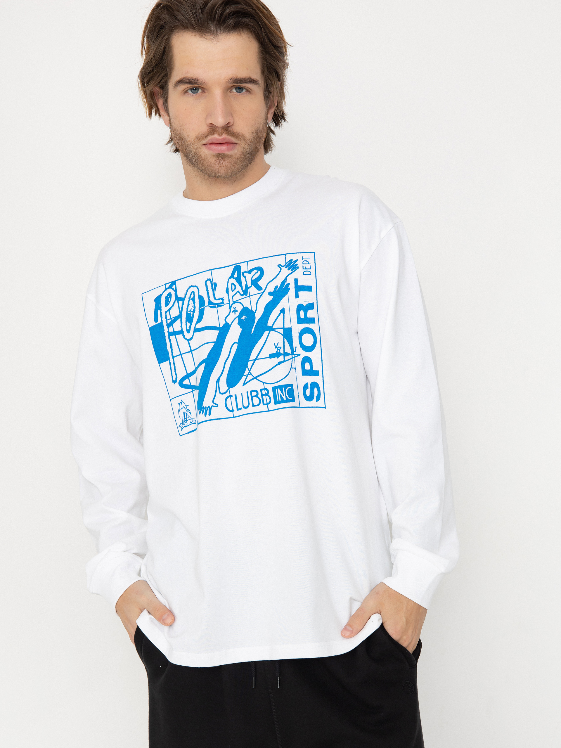 Longsleeve Polar Skate Clubb Inc (white)