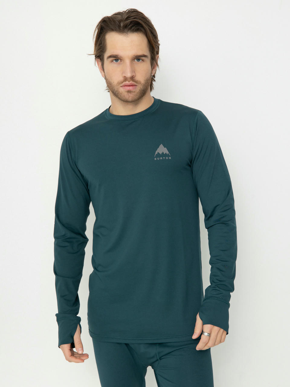 Longsleeve Burton Lightweight X Crew (deep emerald)