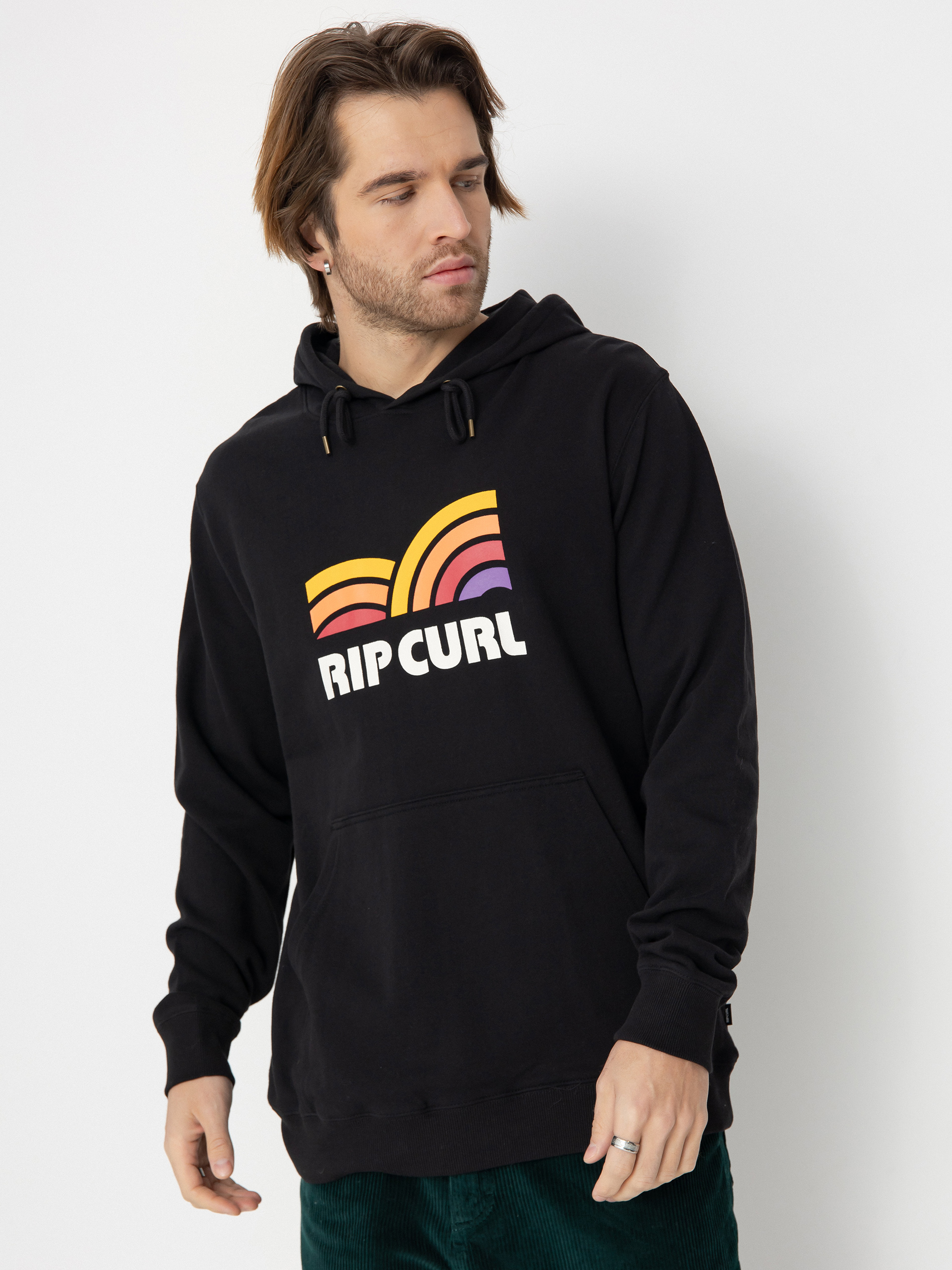 Bluza z kapturem Rip Curl Surf Revival Capture HD (black)