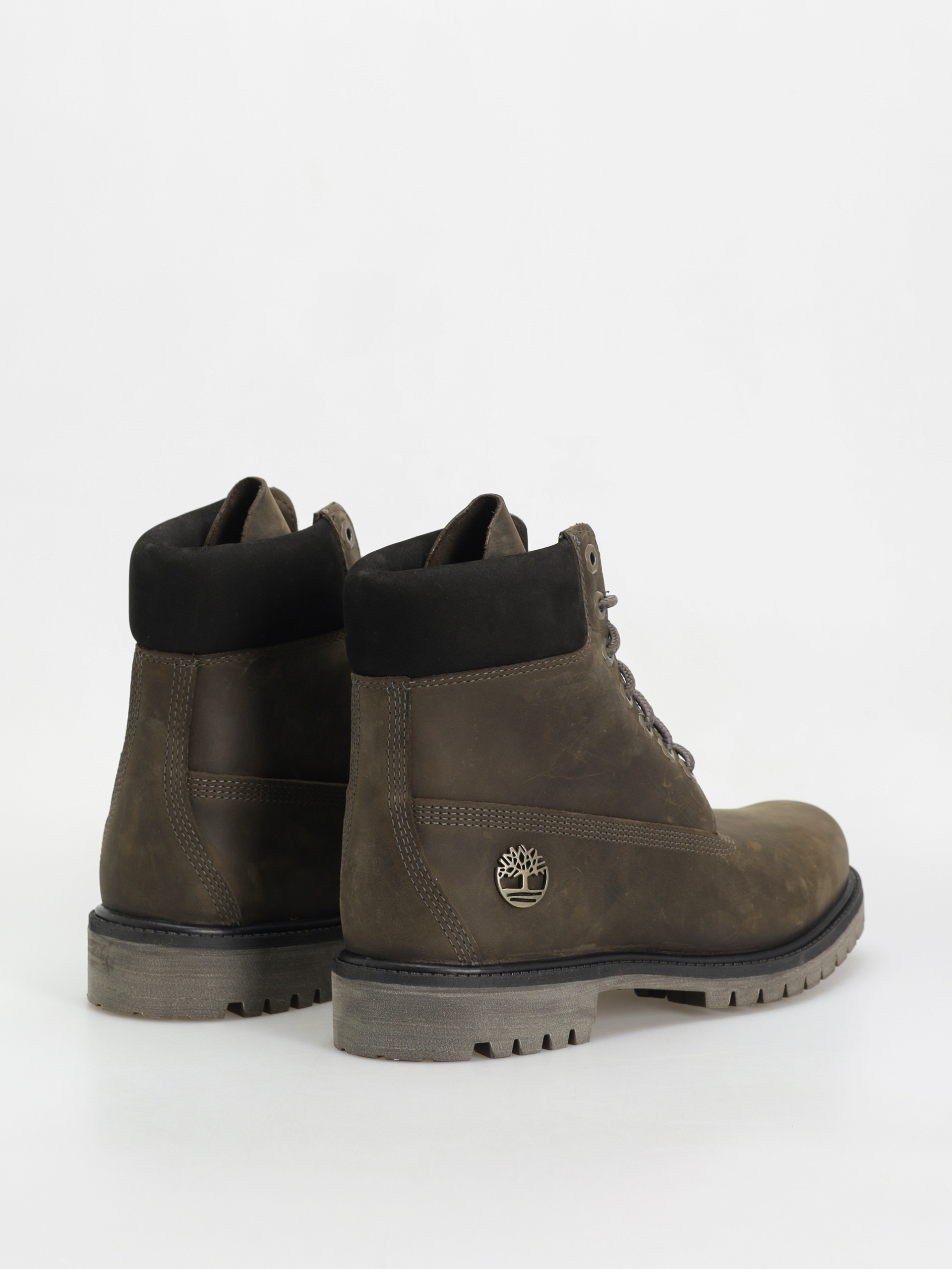 Buty zimowe Timberland Premium 6 In Lace (medium grey full grain)