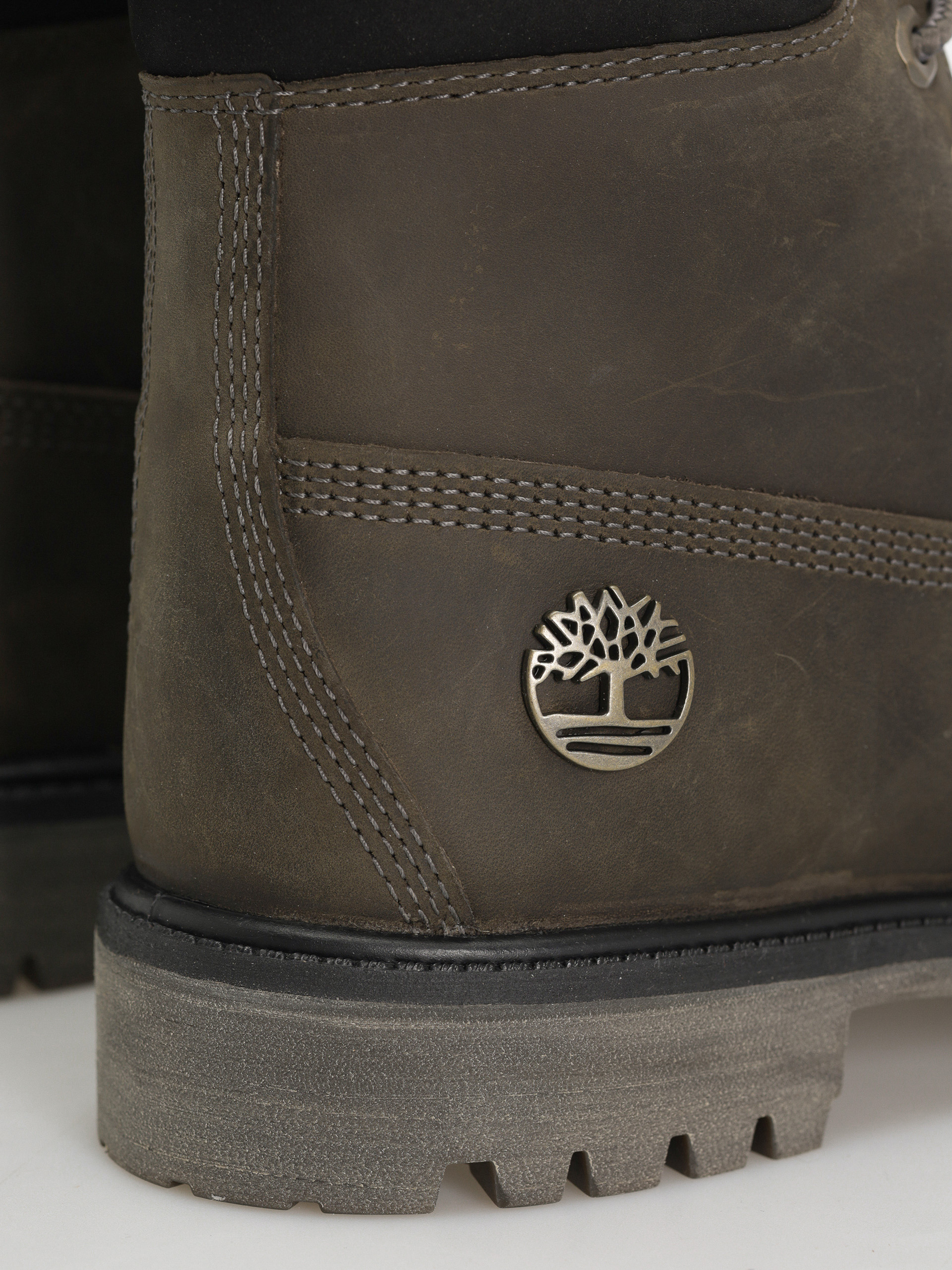 Buty zimowe Timberland Premium 6 In Lace (medium grey full grain)