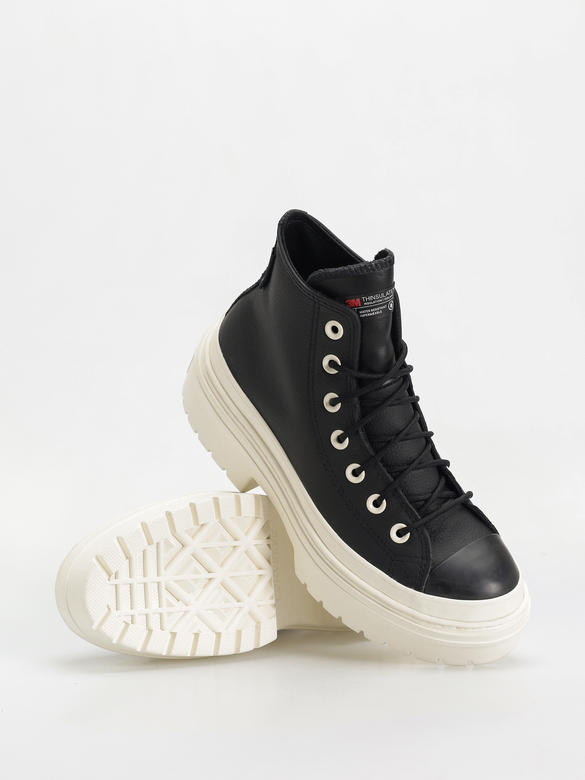 Buty Converse Chuck Taylor All Star Lugged Heel Platform Waterproof Wmn (black/black/egret)