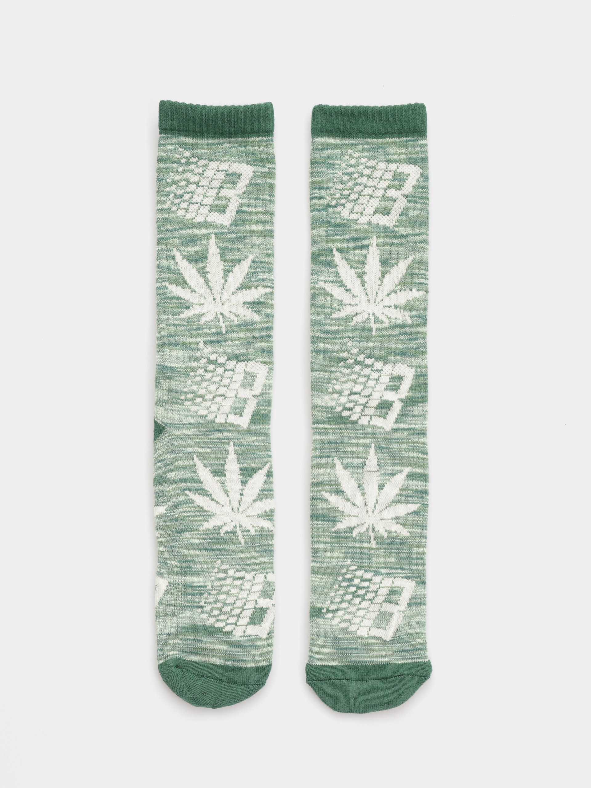 Skarpetki HUF X Bronze Plantlife Marled (green)