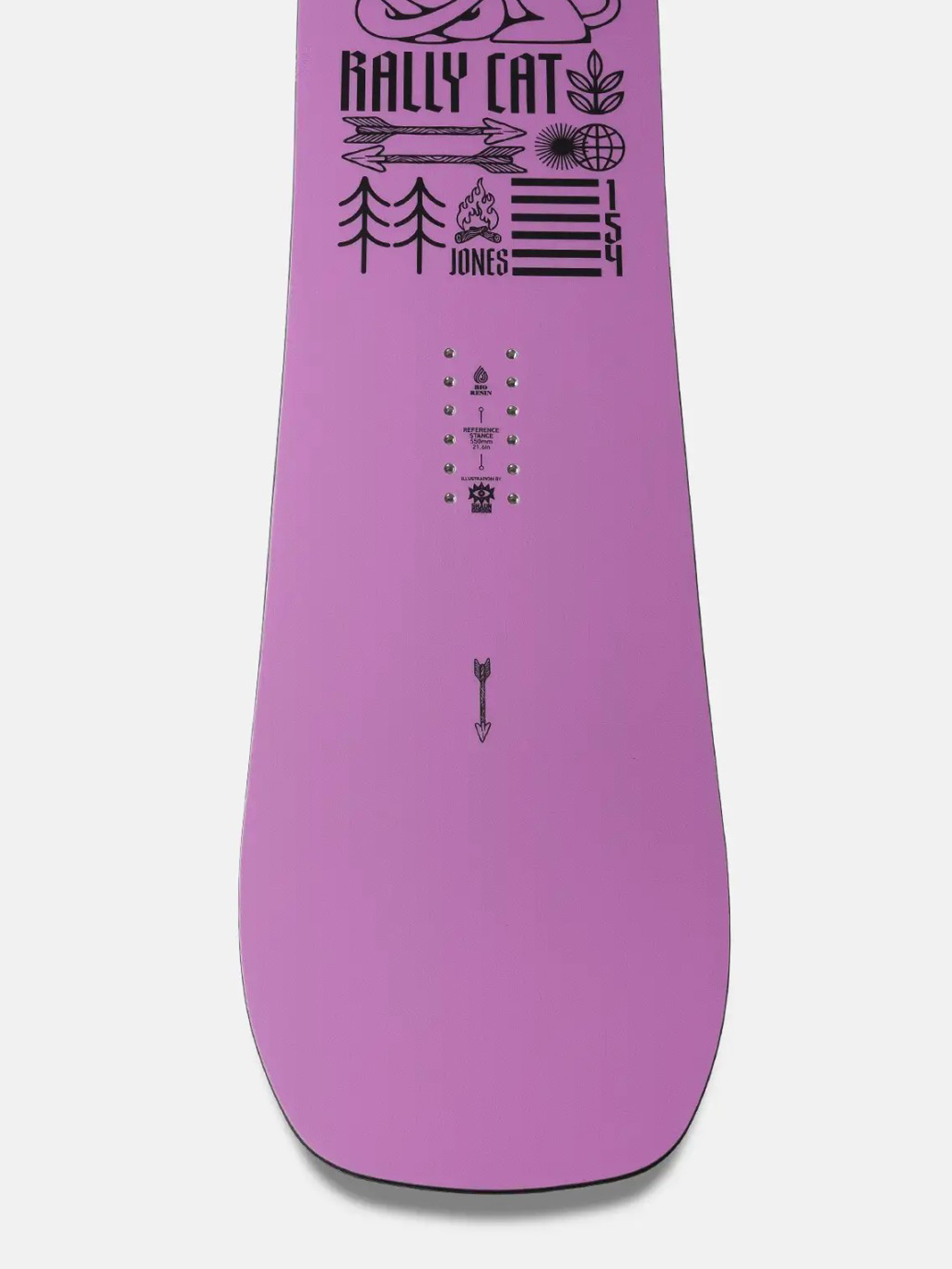 Damska Deska snowboardowa Jones Snowboards Rally Cat (pink/black)