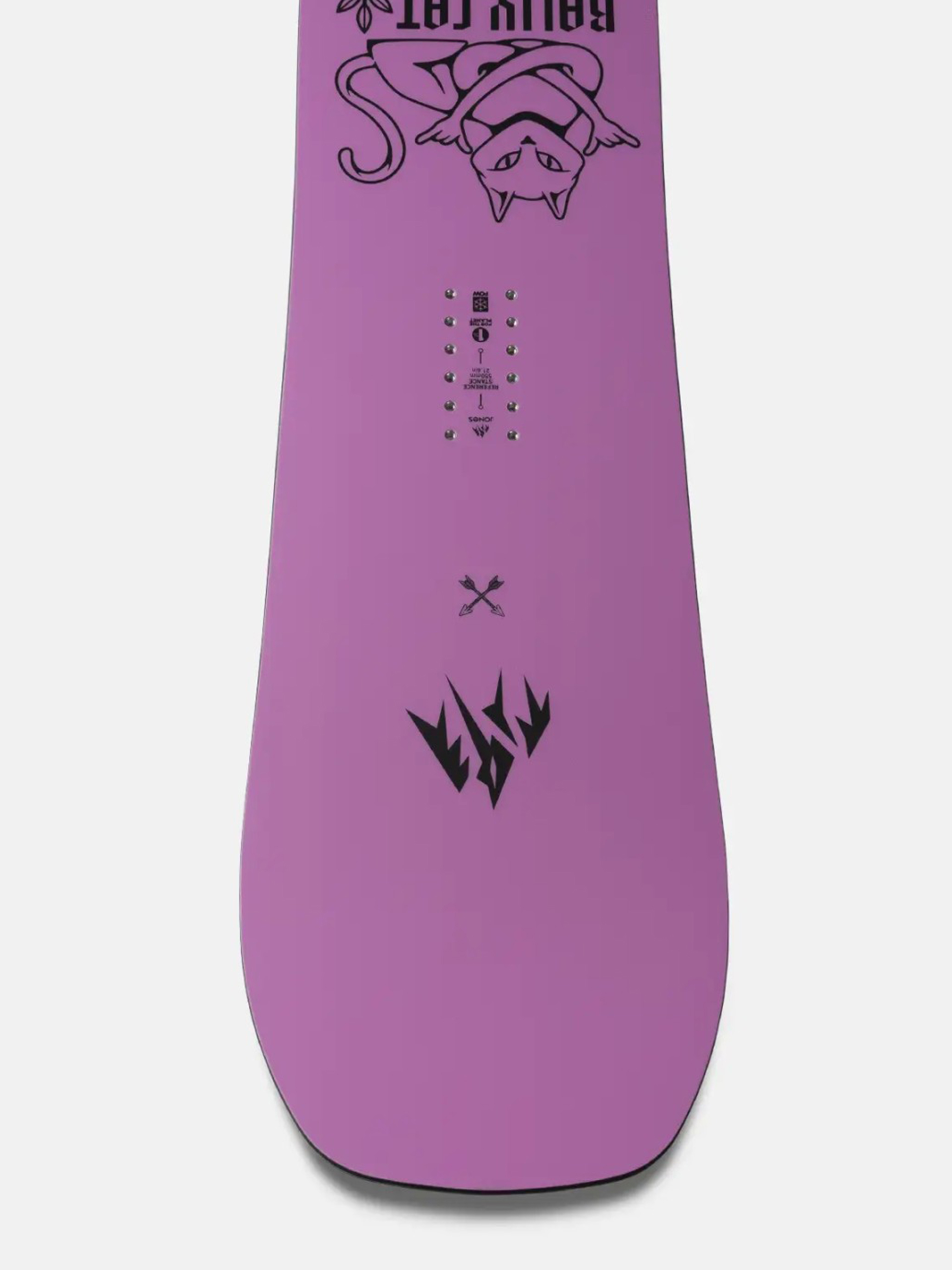 Damska Deska snowboardowa Jones Snowboards Rally Cat (pink/black)