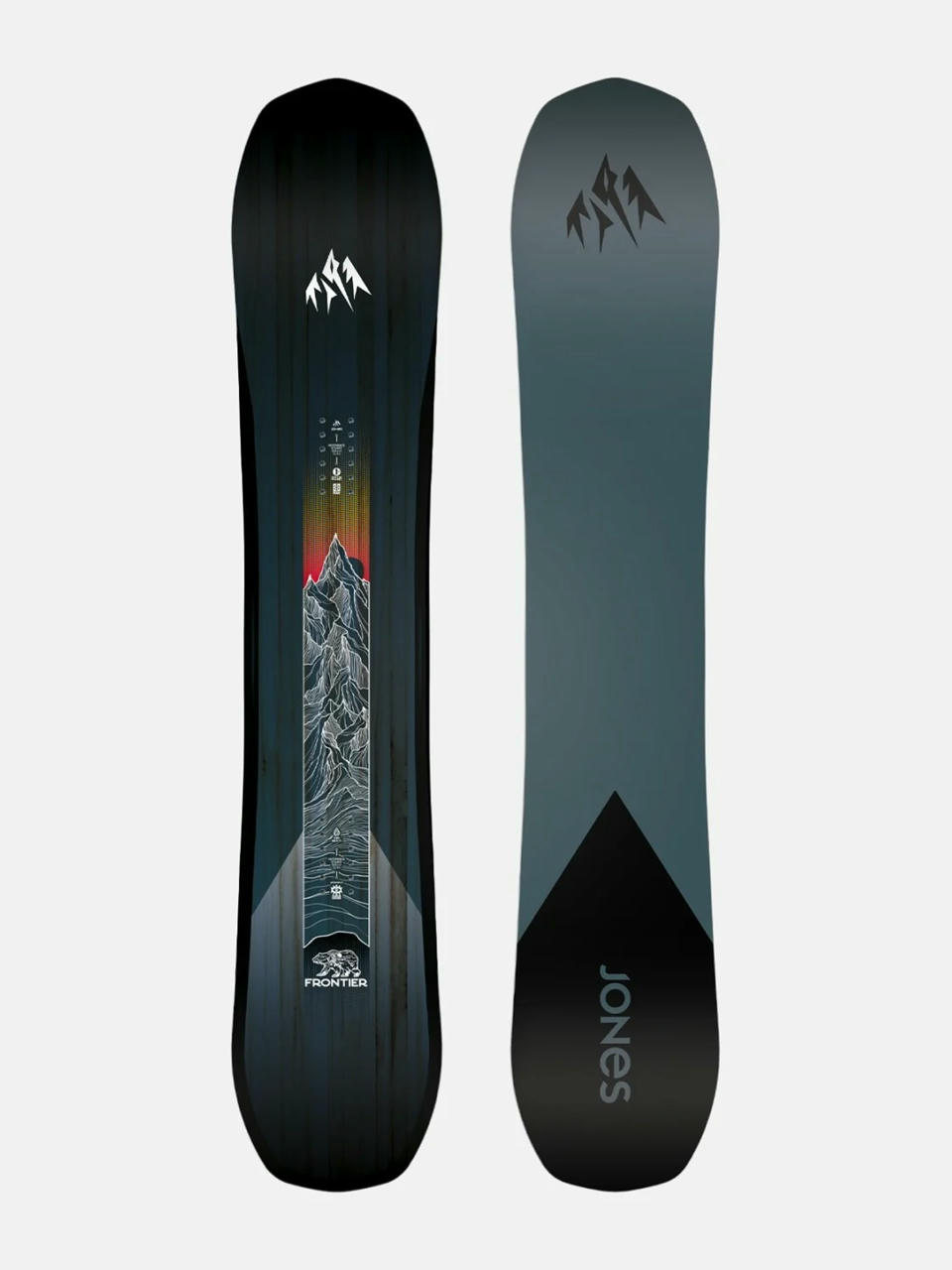 Męska Deska snowboardowa Jones Snowboards Frontier (dark teal/black)