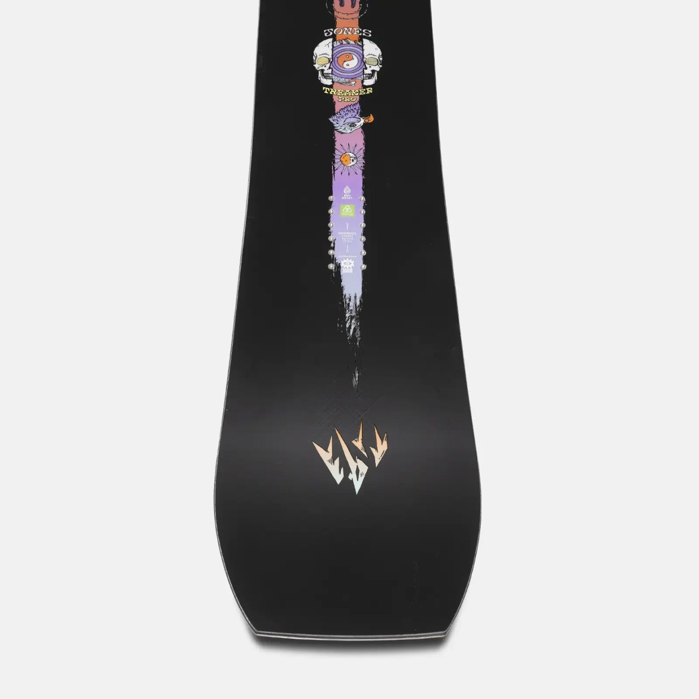 Męska Deska snowboardowa Jones Snowboards Tweaker Pro (teal/purple/orange)