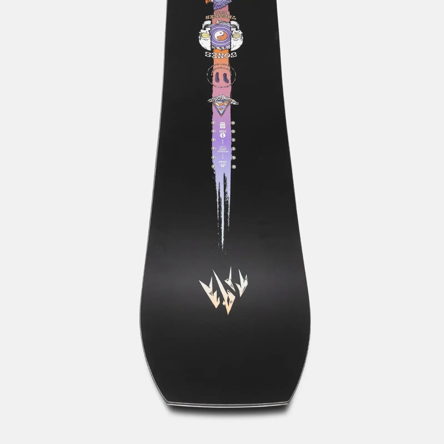 Męska Deska snowboardowa Jones Snowboards Tweaker Pro (teal/purple/orange)