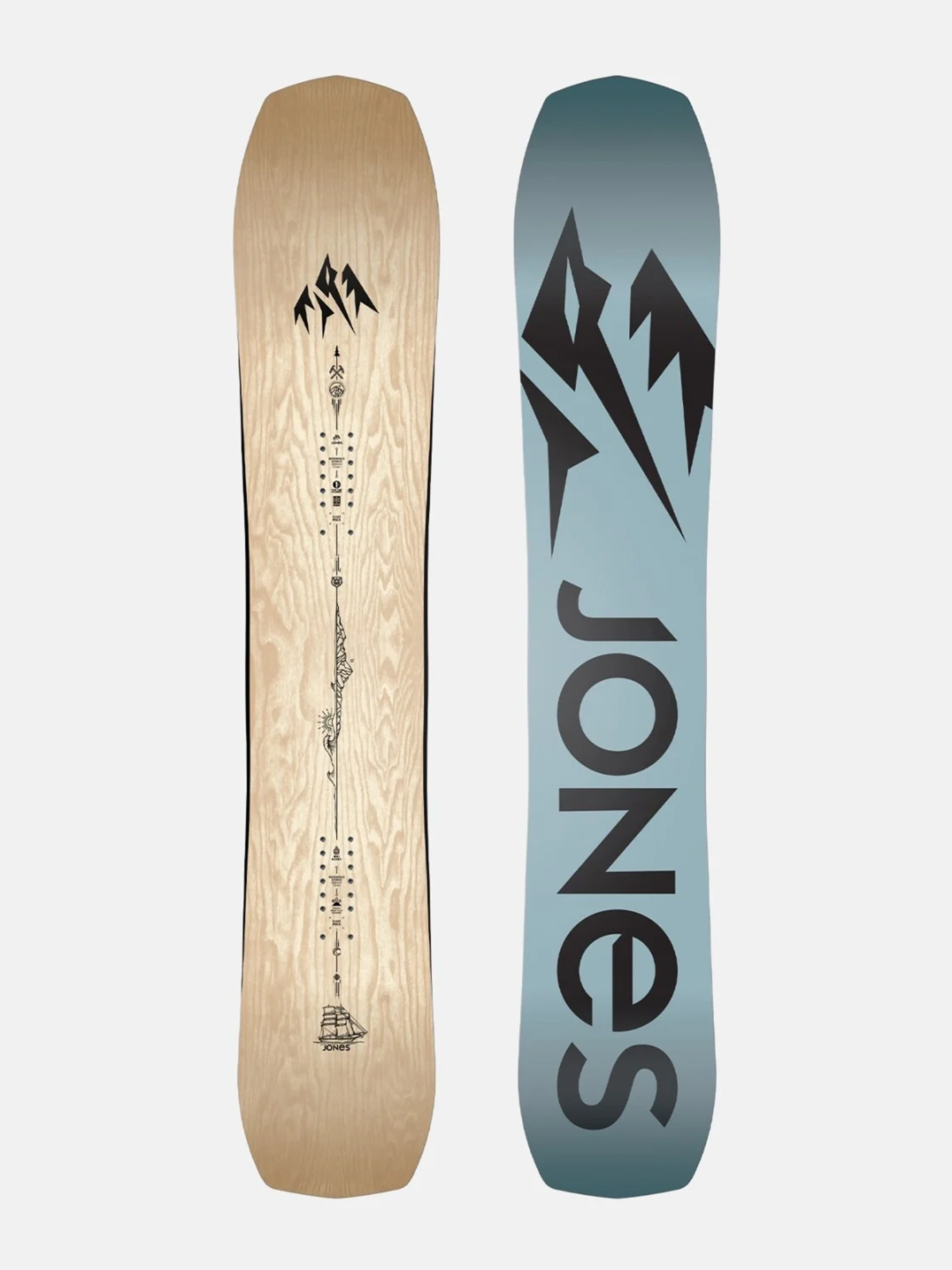 Deska snowboardowa Jones Snowboards Flagship (blue/black Wi25)