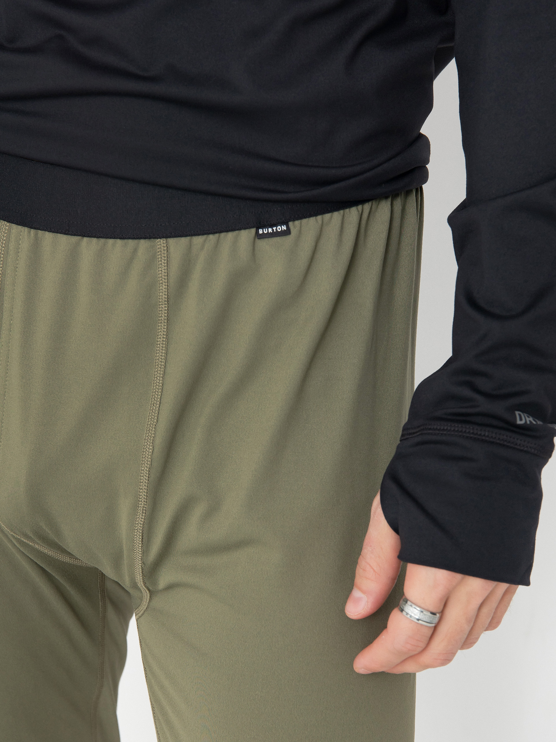 Męskie Legginsy aktywne Burton Midweight (forest moss)