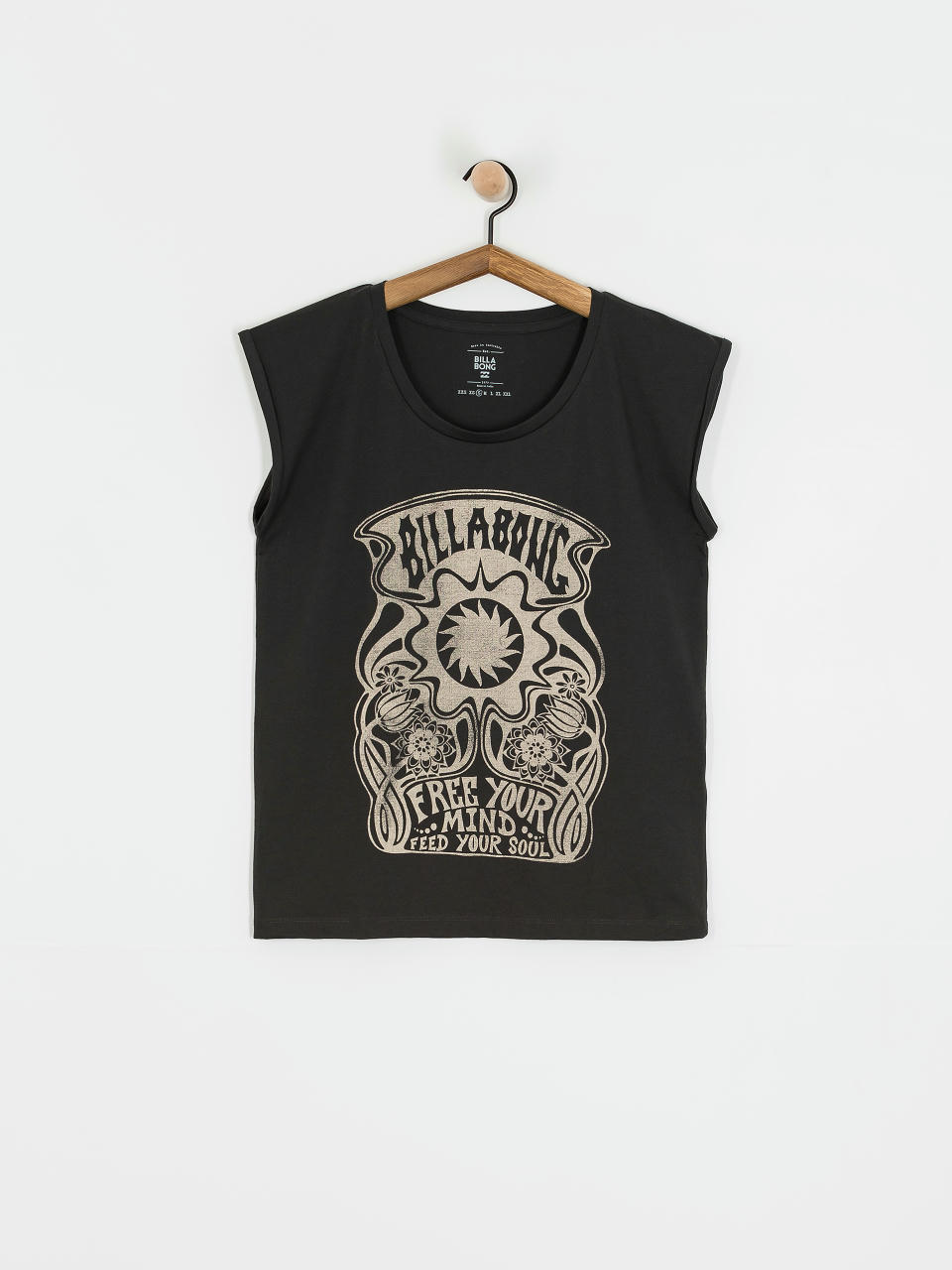 T-shirt Billabong Mind Free Wmn (off black)