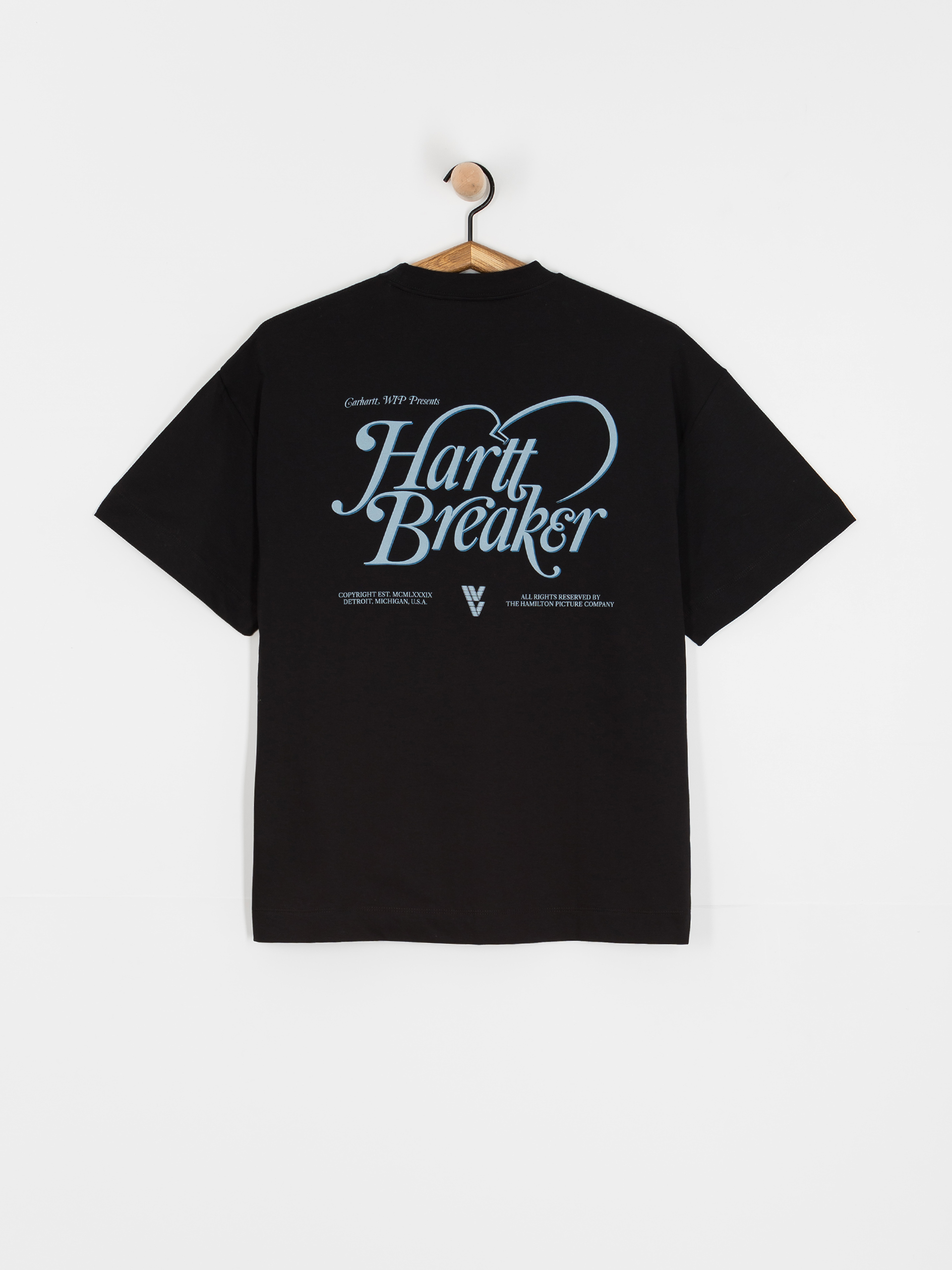 T-shirt Carhartt WIP Harttbreaker Wmn (black)